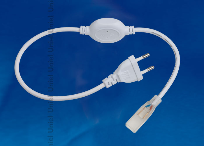 UCX-SP2-A67-NNN WHITE 1 STICKER Провод электрический для подключения монохромных светодиодных лент ULS-3528 сетевого напряжения к сети 220В