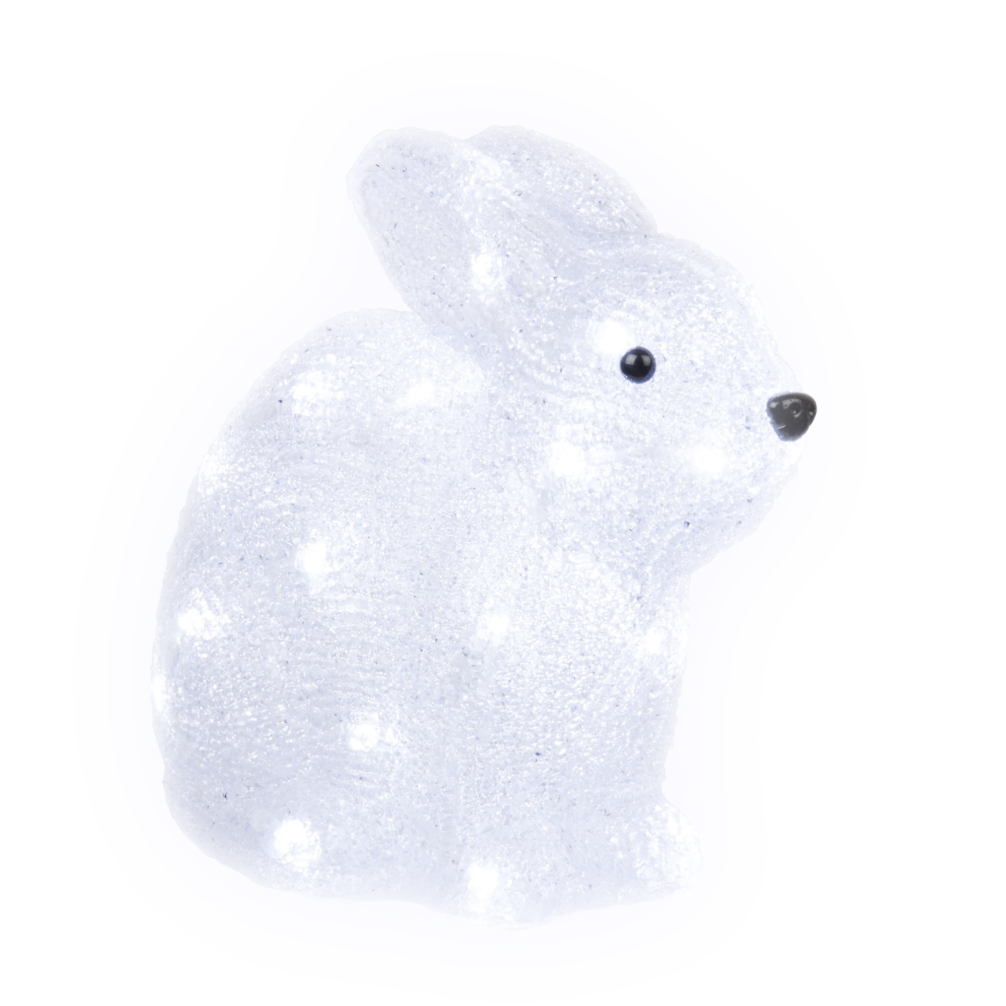 ULD-M2724-032-STA WHITE IP20 RABBIT Фигура светодиодная Кролик. 32 светодиода. 27x14x24 см. цвет свечения-белый. IP20.