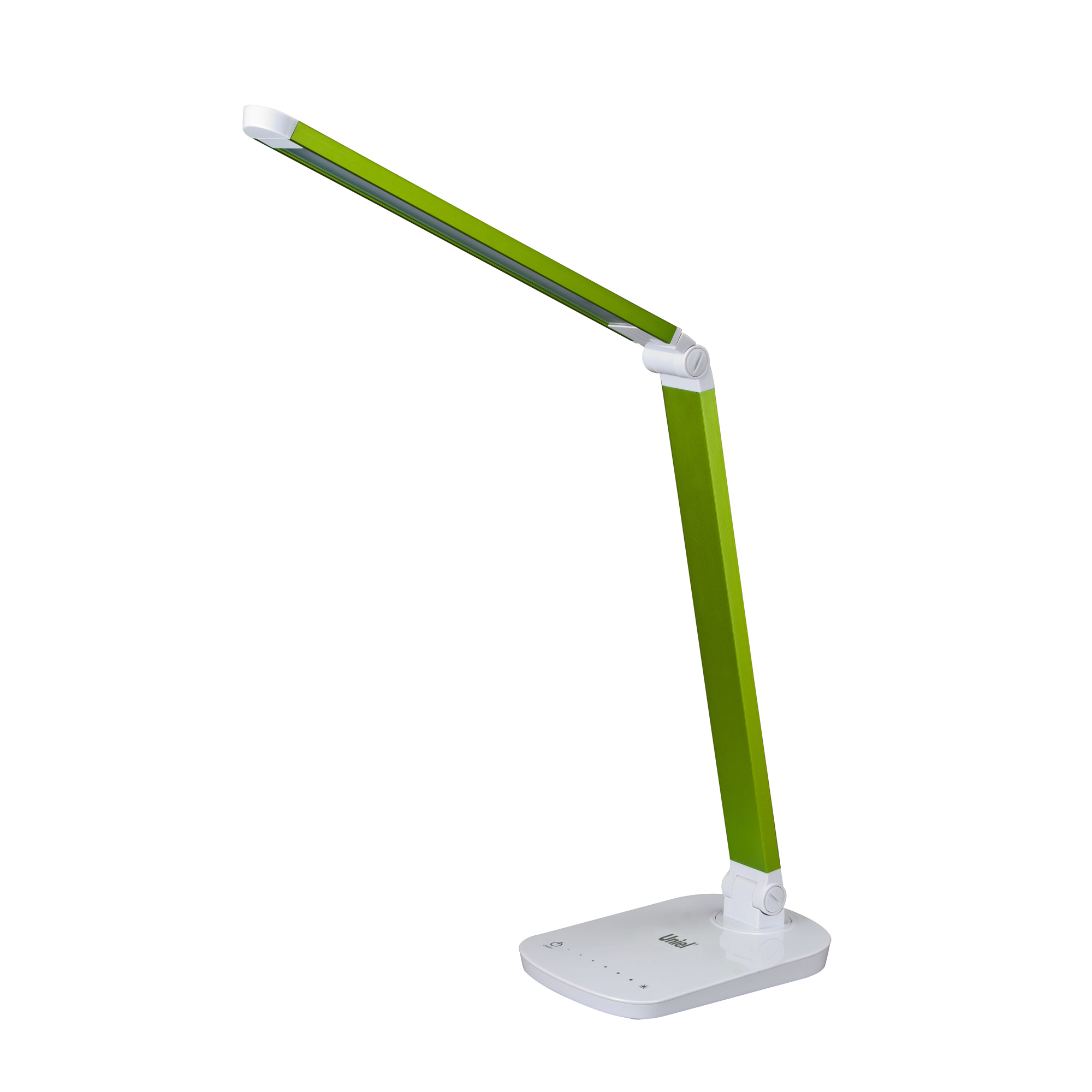 TLD-521 Green-8W-Светильник настольный-LED-800Lm-5000K-Dimmer-Цвет-зеленый металлик