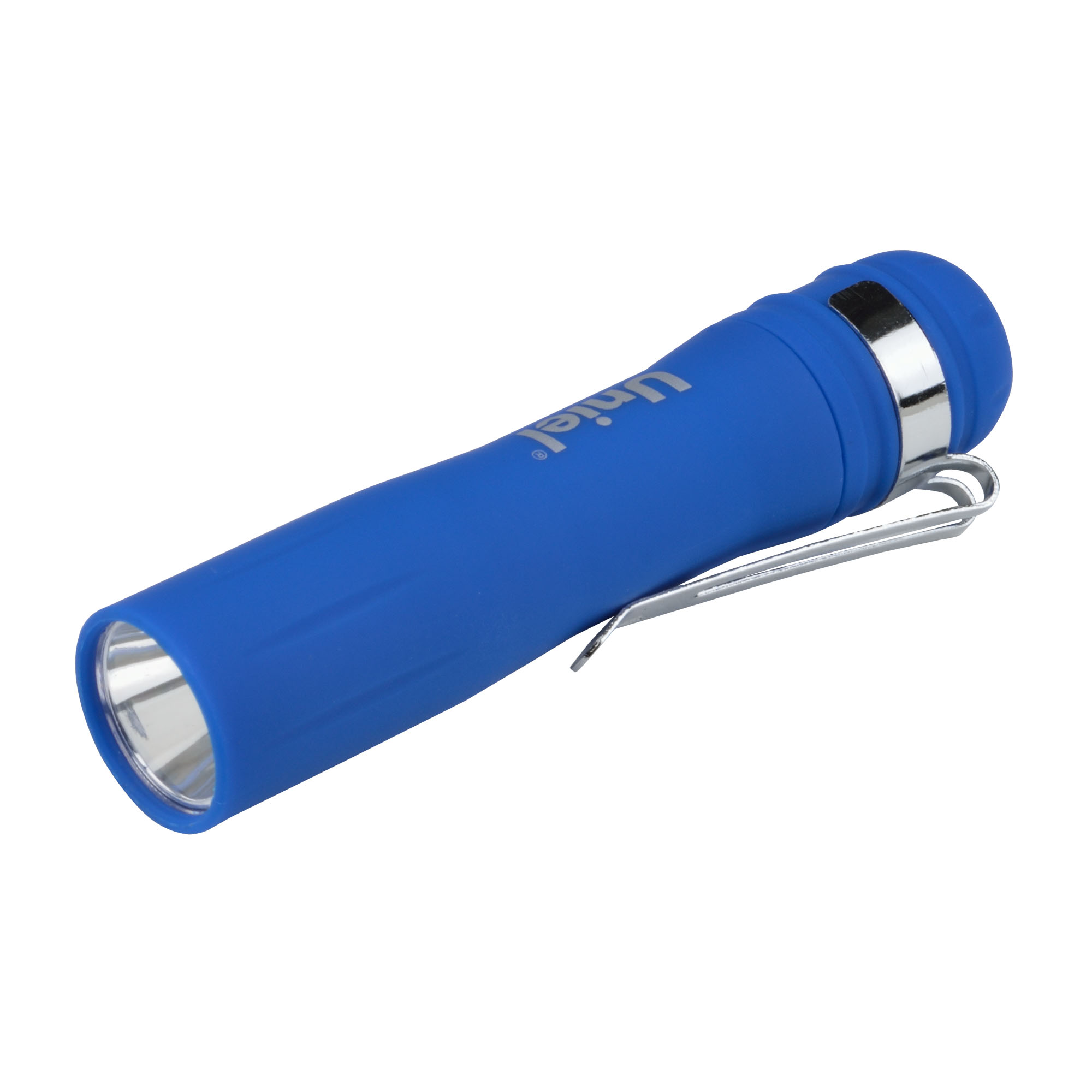 S-LD045-B Blue Фонарь Uniel серии Стандарт Simple Light Debut. пластиковый корпус. 0.5 Watt LED. упаковка блистер. 1хАА н-к. цвет синий