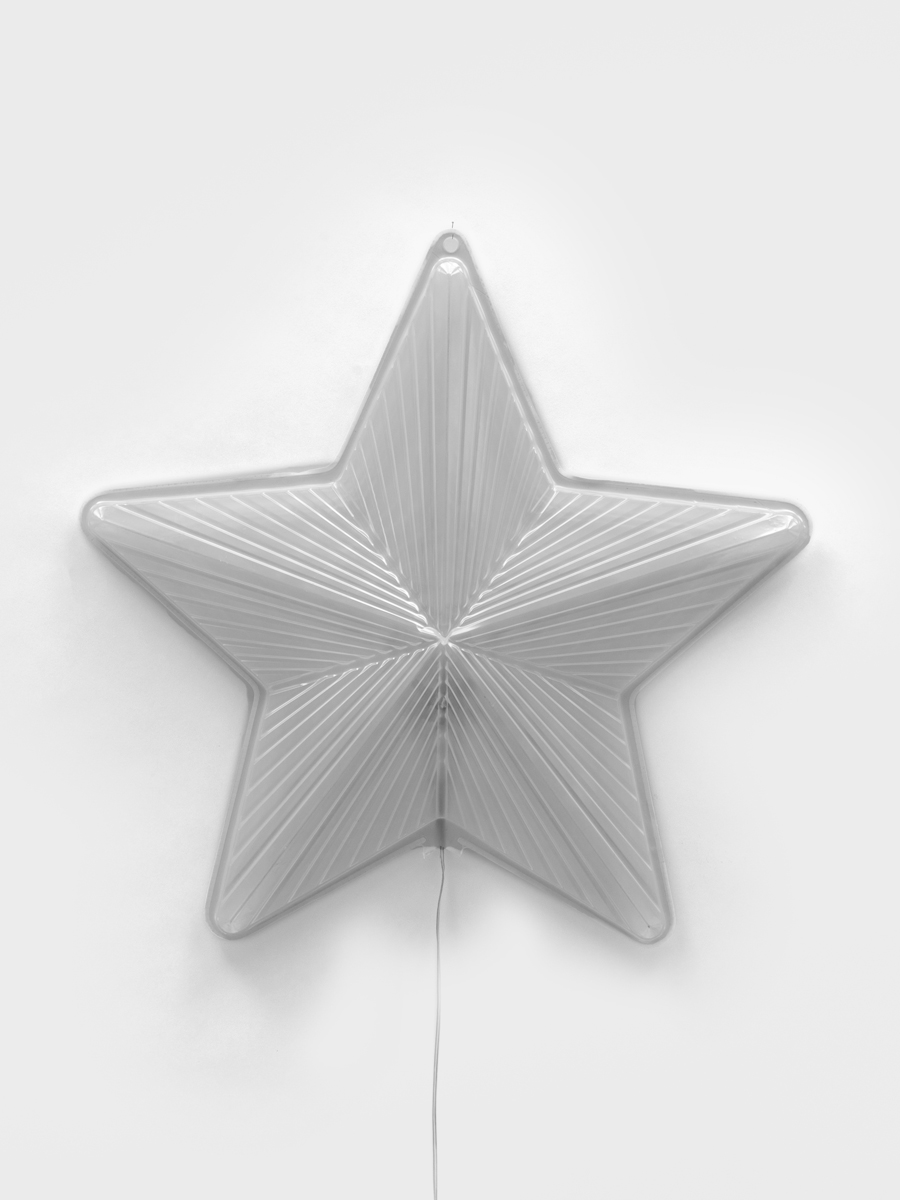 ULD-H4748-045-DTA MULTI IP20 STAR Фигура светодиодная Звезда. 47х48 см. Подвесная. 45 светодиодов. Красный. зеленый. синий свет. Провод прозрачный. TM Uniel.