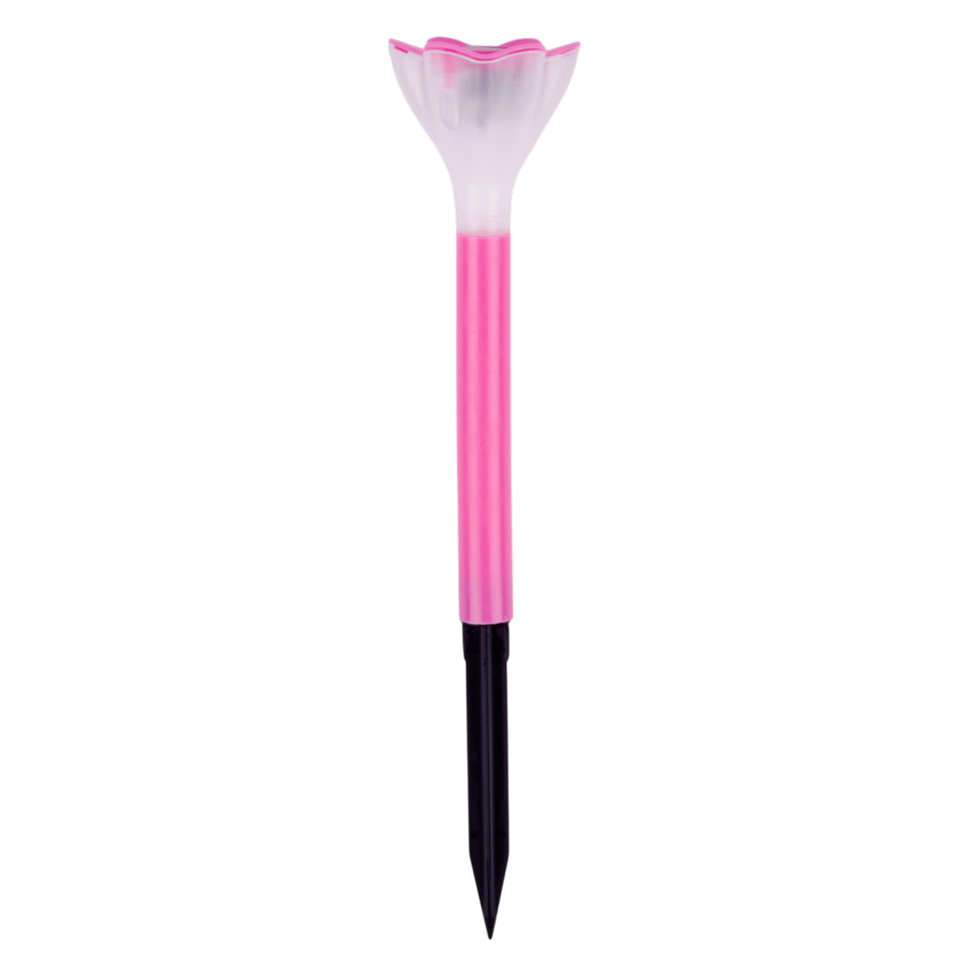 USL-C-420-PT305 PINK CROCUS Садовый светильник на солнечной батарее. Белый свет. 1xLR Ni-Mh аккумулятор в-к. IP44. TM Uniel.