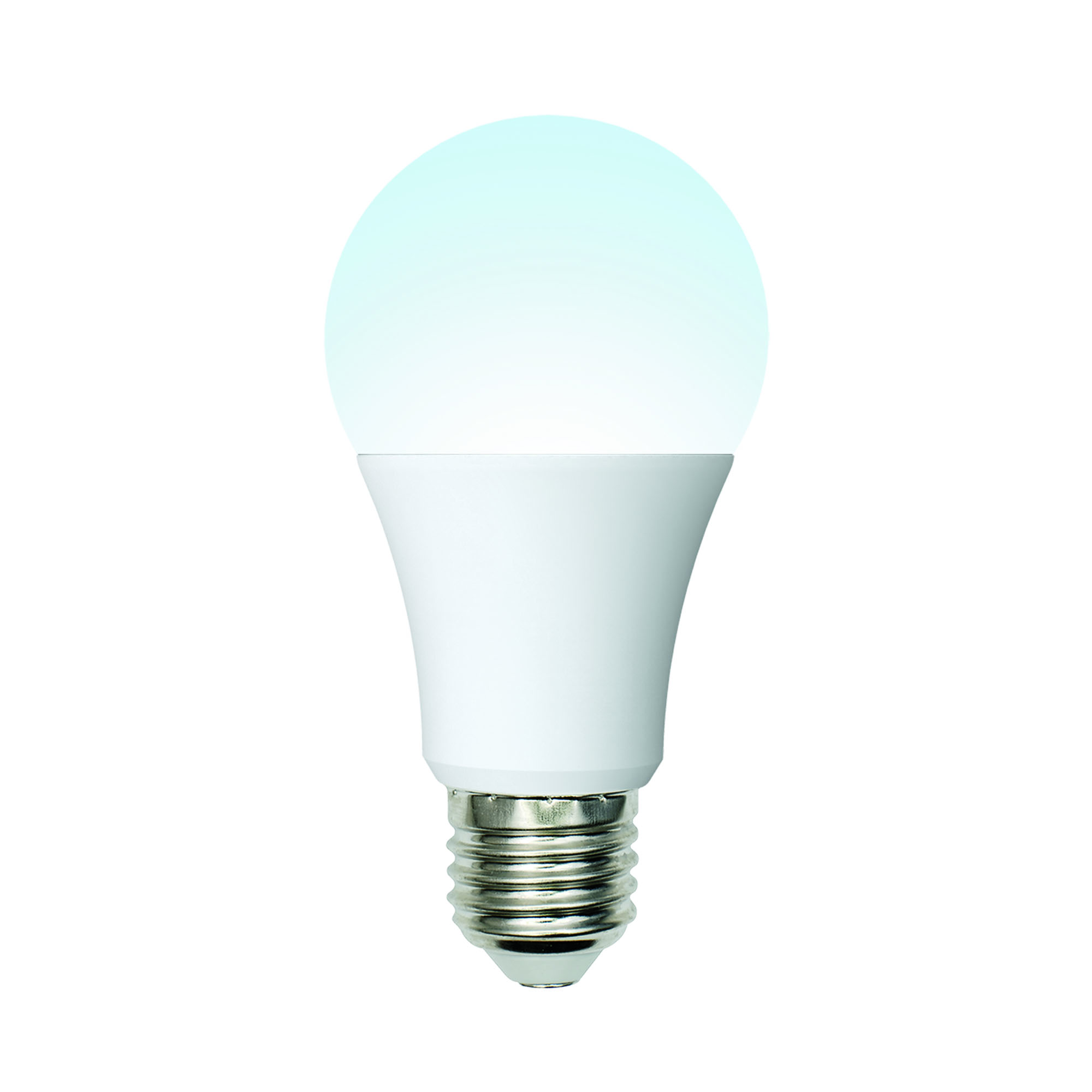 LED-A60-10W-NW-E27-FR-12-24V PLO55WH Лампа светодиодная. 12-24В. Форма A. матовая. Белый свет 4000K. Картон. ТМ Uniel.