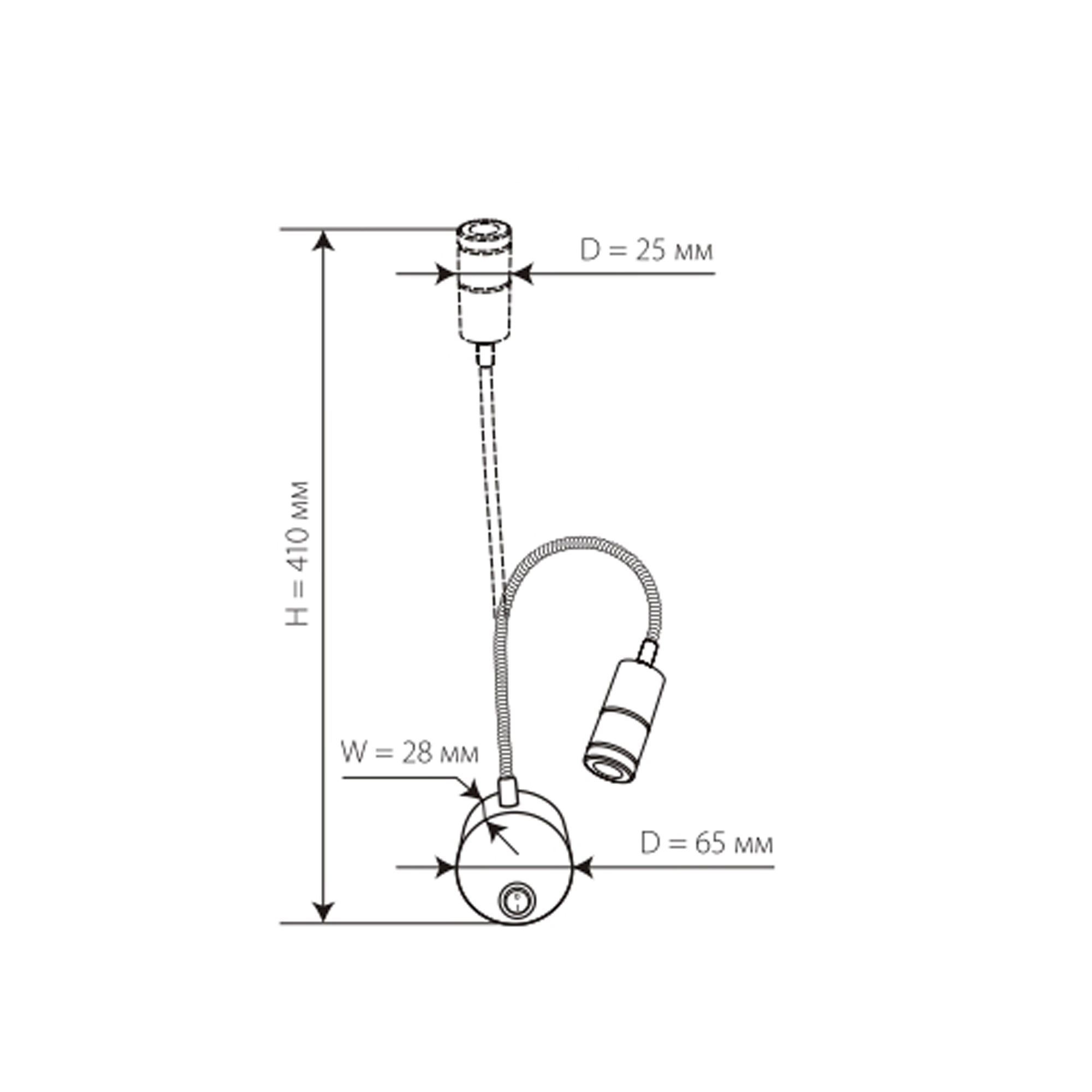 ULT-F21-3W-4000K IP20 SILVER Светильник светодиодный настенный гибкий для интерьерного освещения. 85-265В. Белый свет 4000К. Серебряный. TM Uniel