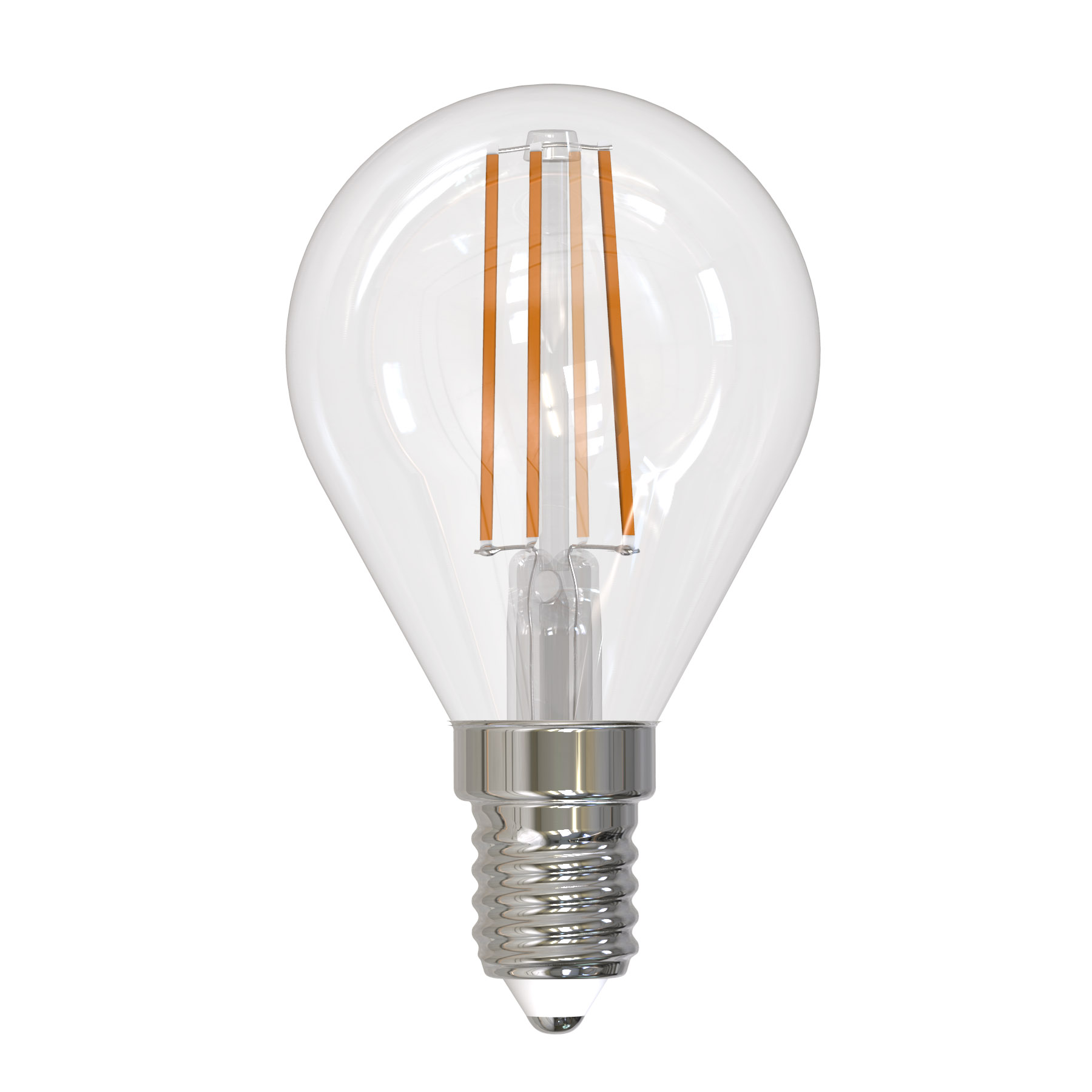 LED-G45-9W-3000K-E14-CL PLS02WH Лампа светодиодная. Форма шар. прозрачная. Серия Sky. Теплый белый свет 3000К. Картон. ТМ Uniel.