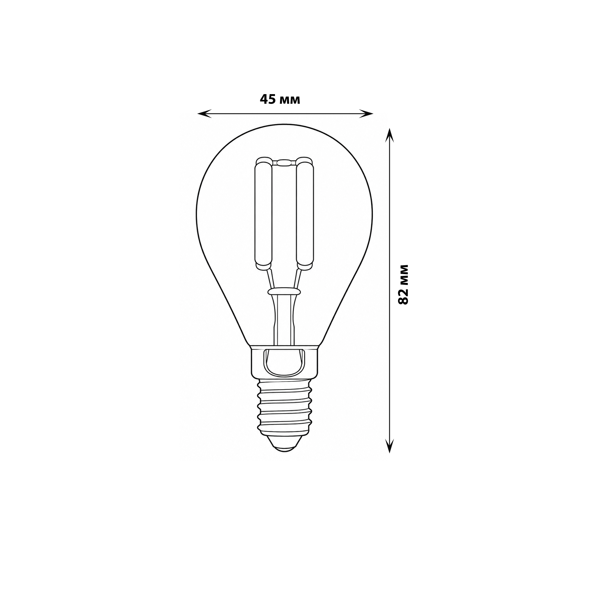 LED-G45-11W-3000K-E27-CL PLS02WH Лампа светодиодная. Форма шар. прозрачная. Серия Sky. Теплый белый свет 3000К. Картон. ТМ Uniel.