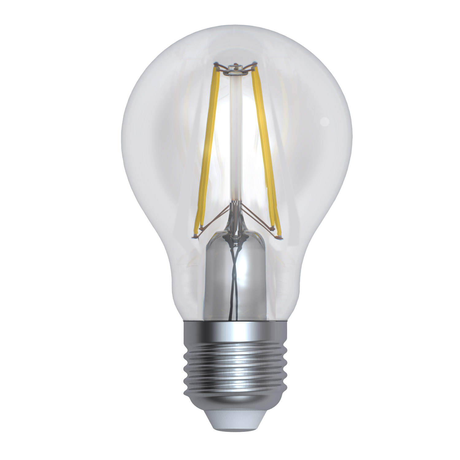 LED-A60-10W-4000K-E27-CL-DIM GLA01TR Лампа светодиодная диммируемая. Форма А. прозрачная. Серия Air. Белый свет 4000K. Картон. ТМ Uniel.