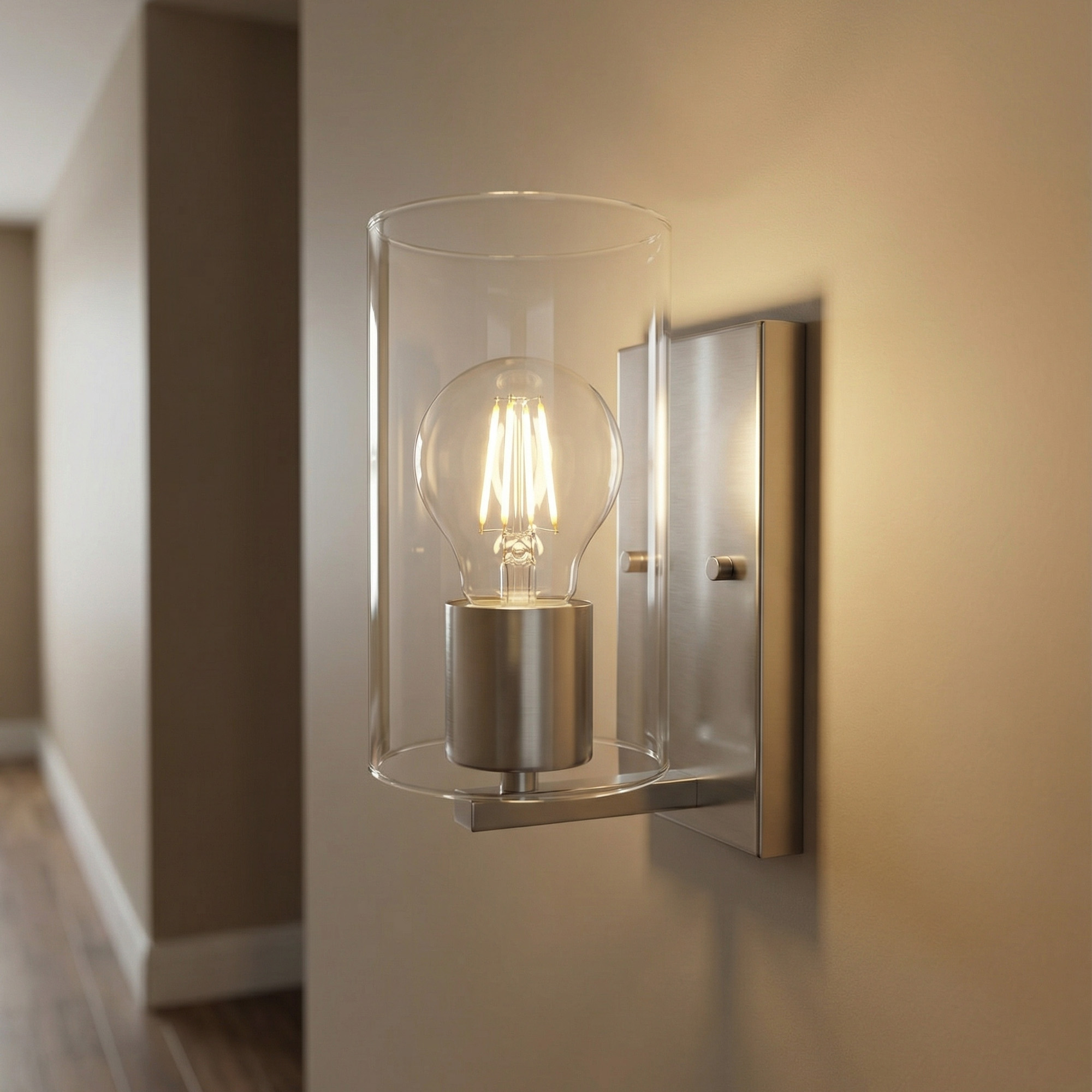 LED-A60-12W-4000K-E27-CL-DIM GLA01TR Лампа светодиодная диммируемая. Форма А. прозрачная. Серия Air. Белый свет 4000K. Картон. ТМ Uniel.
