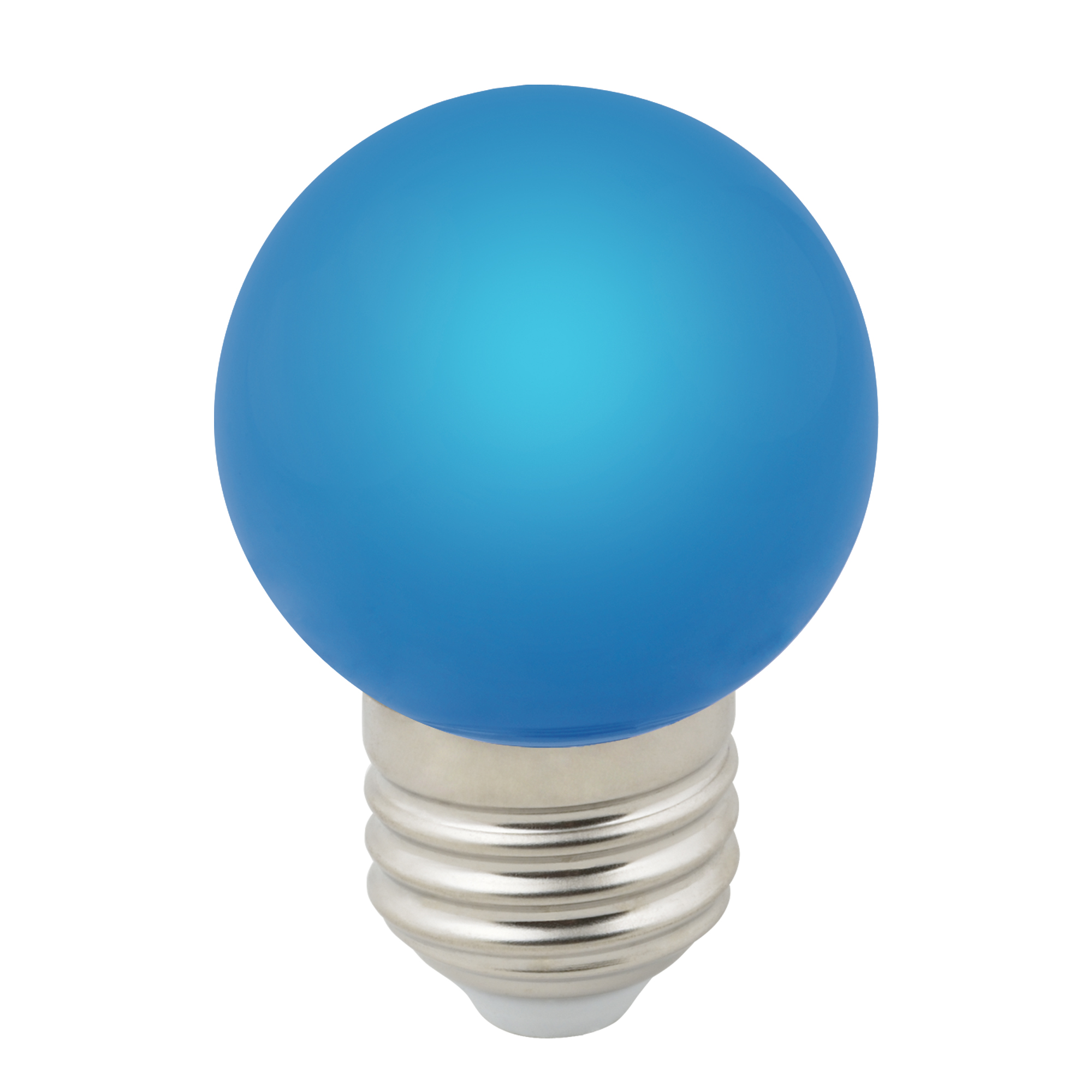 Volpe LED-G45-1W/BLUE/E27/FR/С