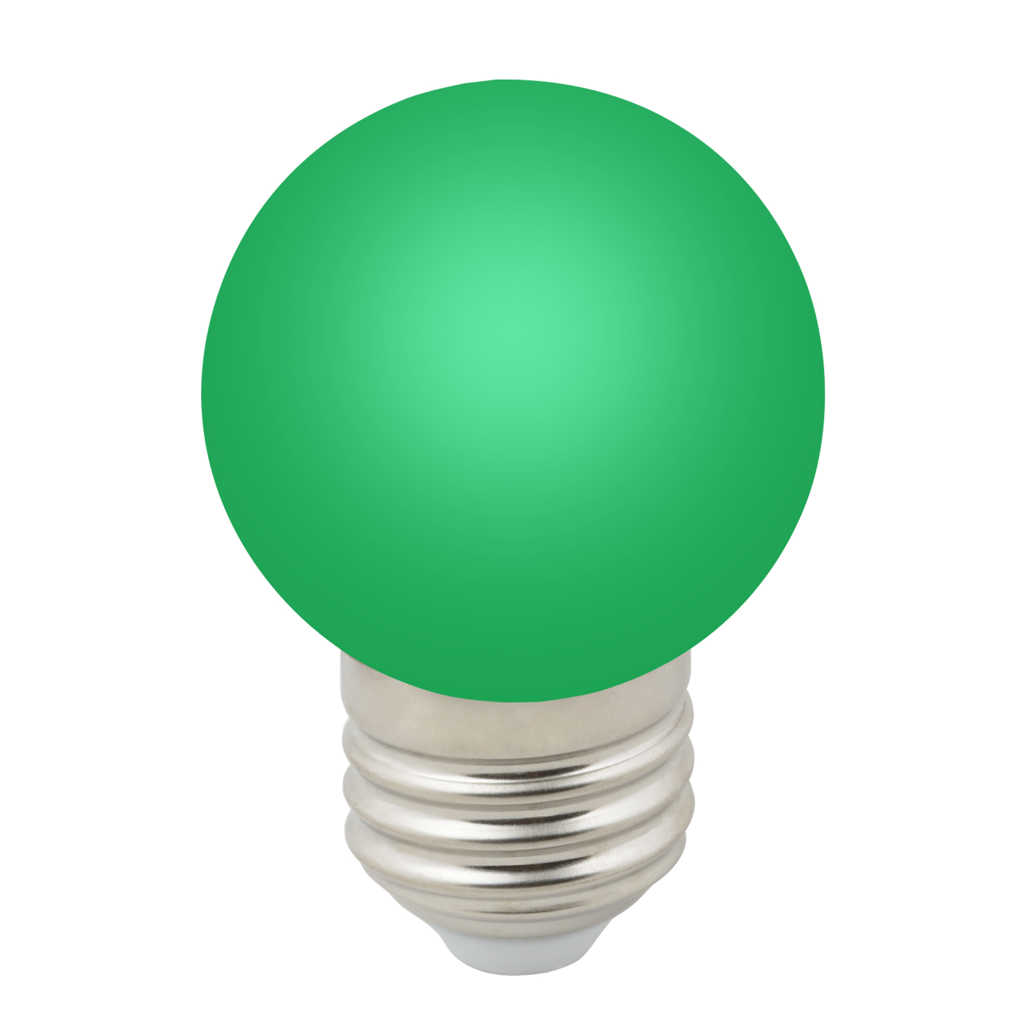 Volpe LED-G45-1W/GREEN/E27/FR/С