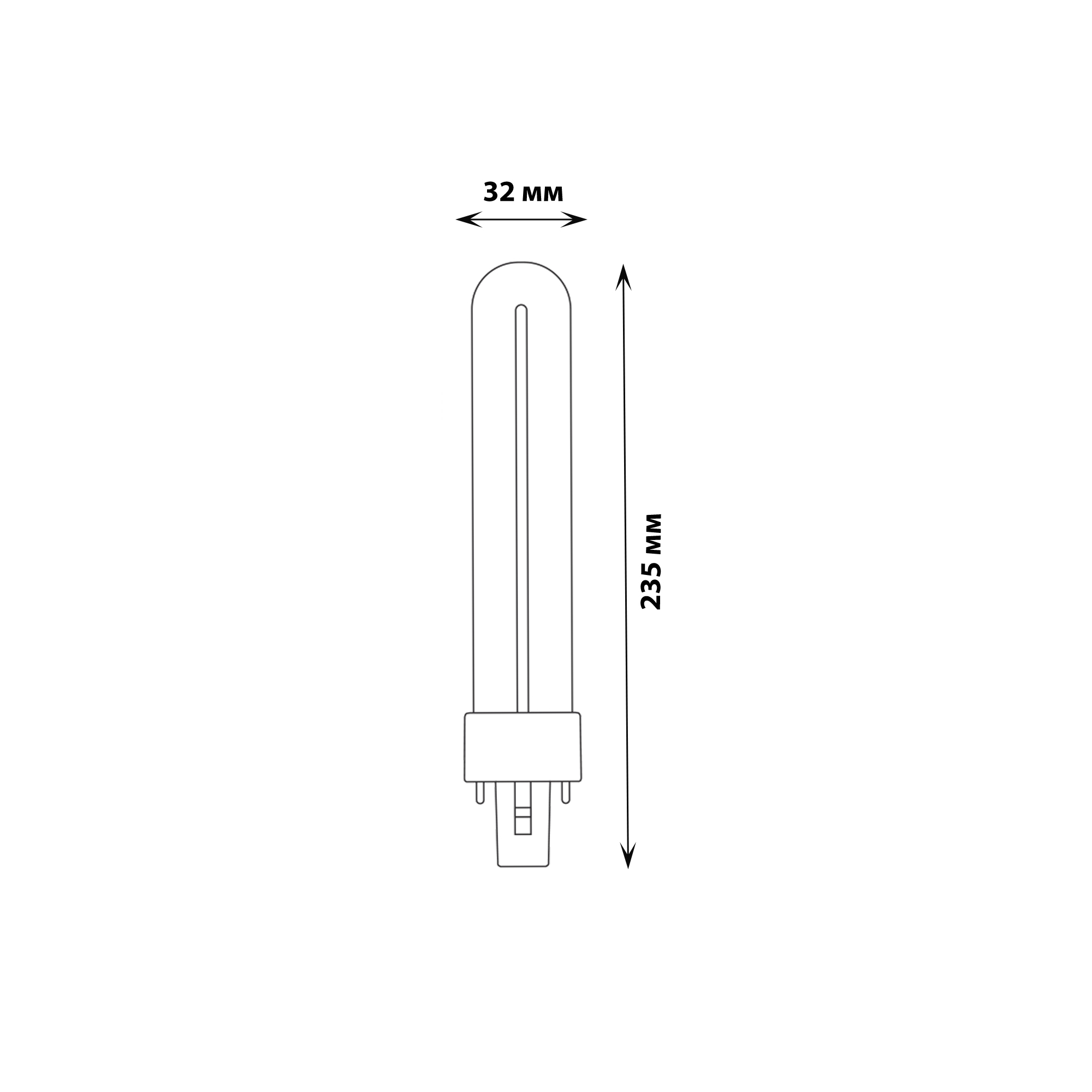 LED-PL-7W-4000K-G23-FR PLZ03WHЛампа светодиодная. Форма PL. матовая. Белый свет 4000K. Картон. ТМ Uniel