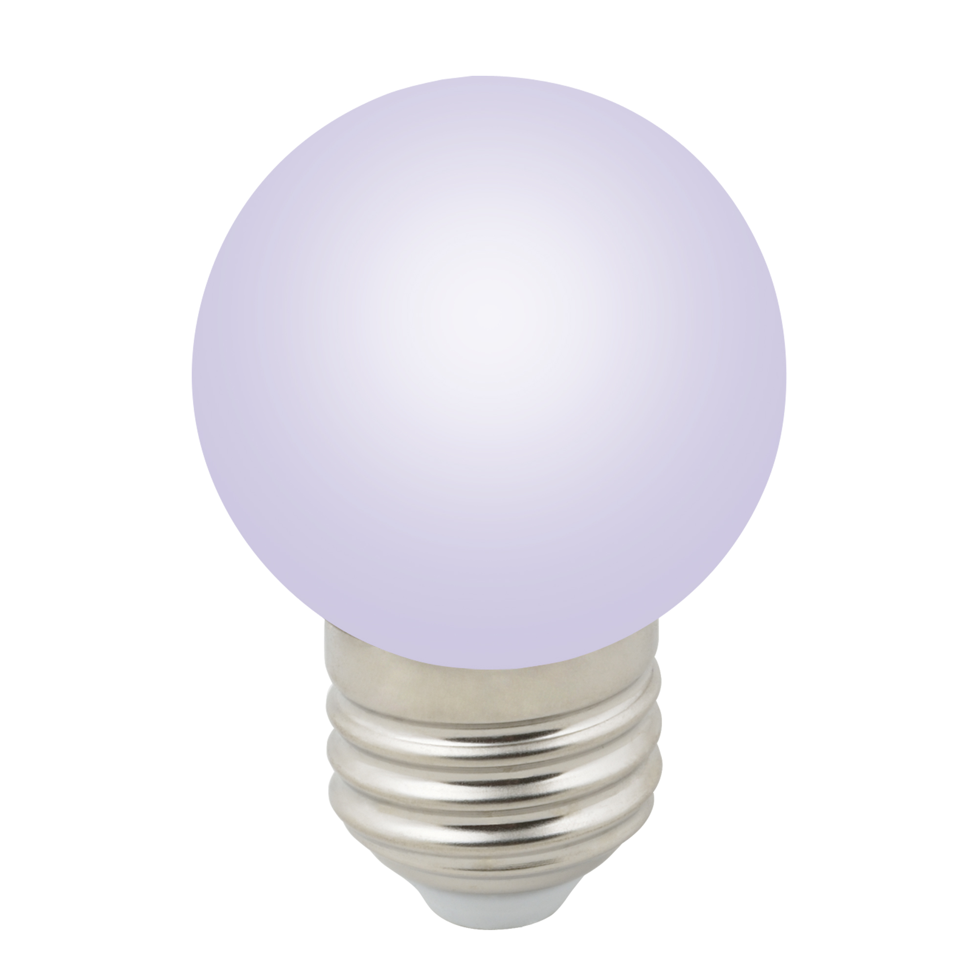 Volpe LED-G45-1W/RGB/E27/FR/С