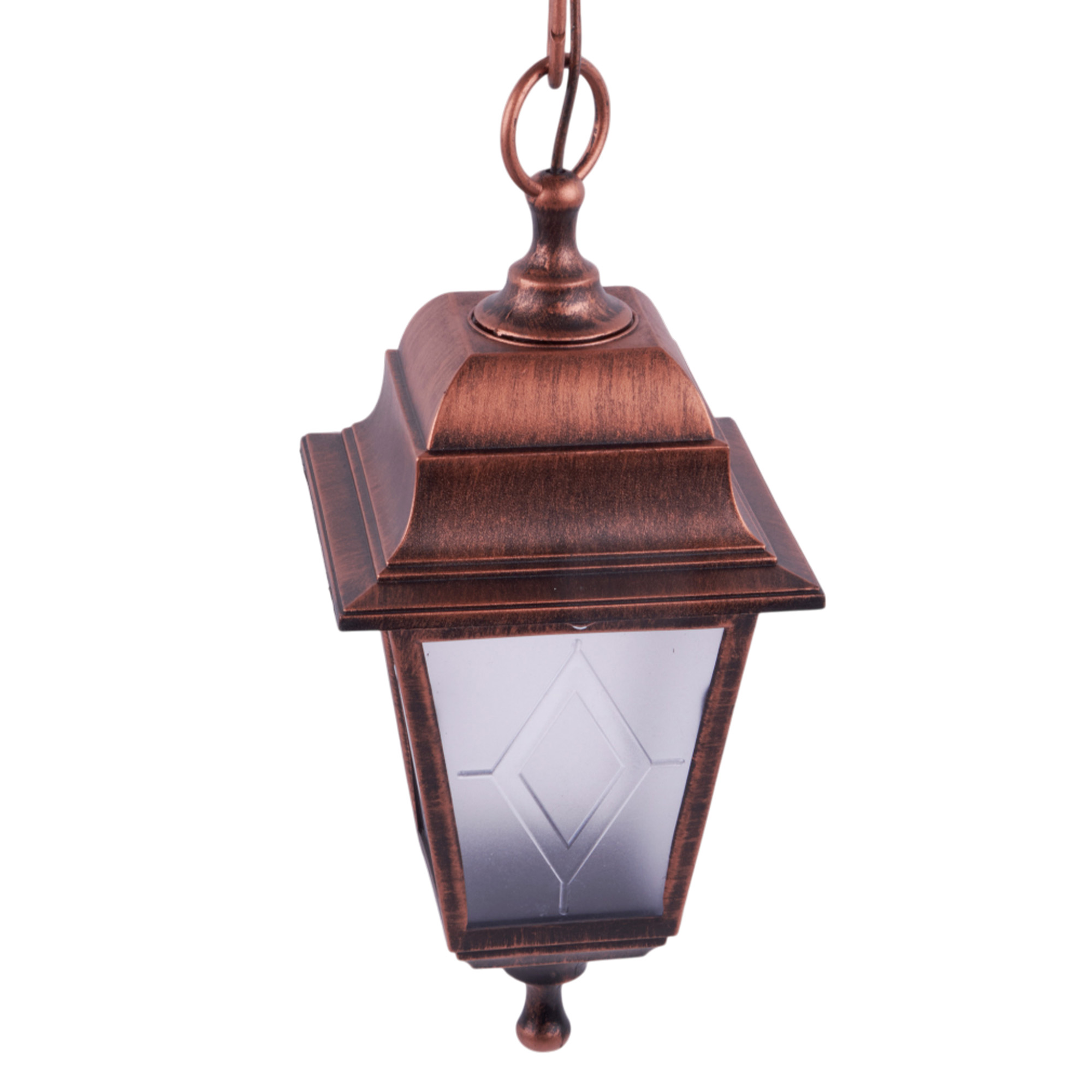 UUL-A01H 60W-E27 IP44 COPPER Светильник уличный. под лампу Е27. Архитектурный подвесной. Цвет корпуса медный. TM Uniel