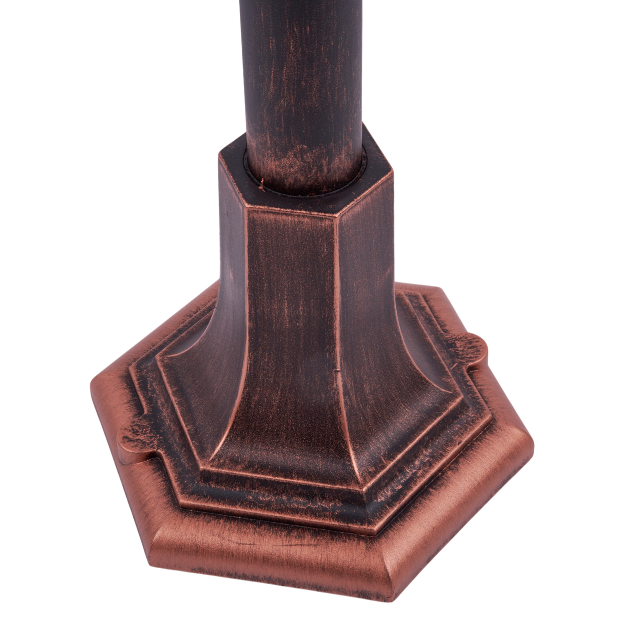 UUL-A01T 60W-E27 IP44 COPPER Светильник уличный. под лампу Е27. Архитектурный напольный. Цвет корпуса медный. TM Uniel