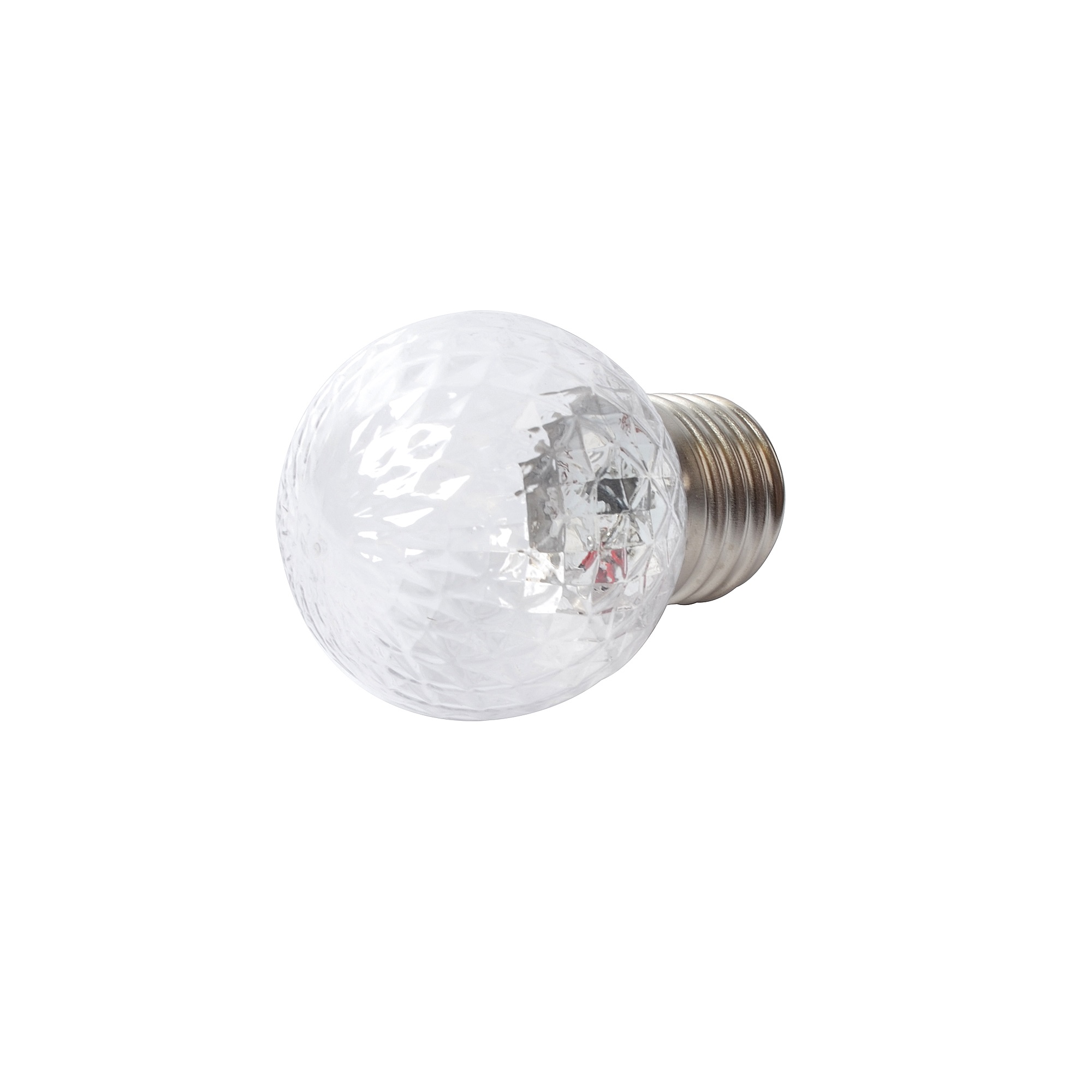 Volpe LED-D45-1W/BLUE/E27/CL/С PINEAPPLE