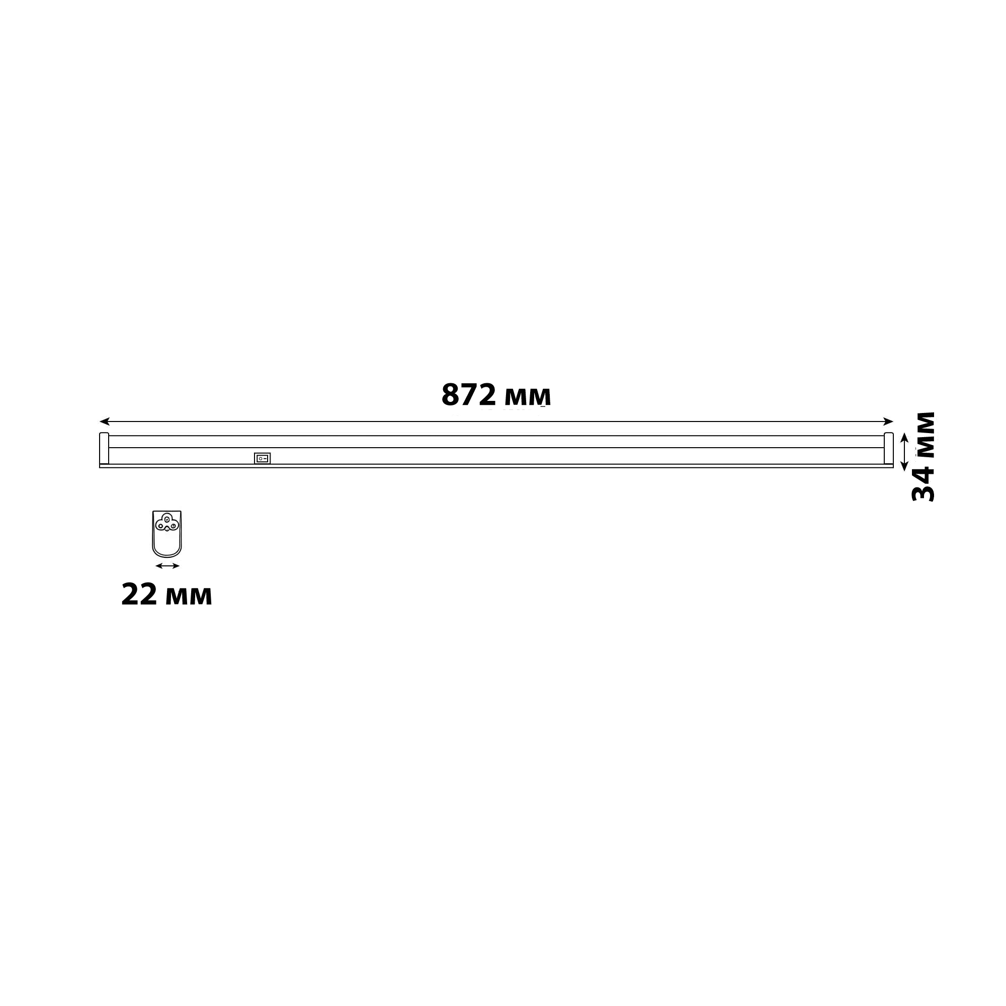 ULI-P43-24W/SPBX IP40 WHITE