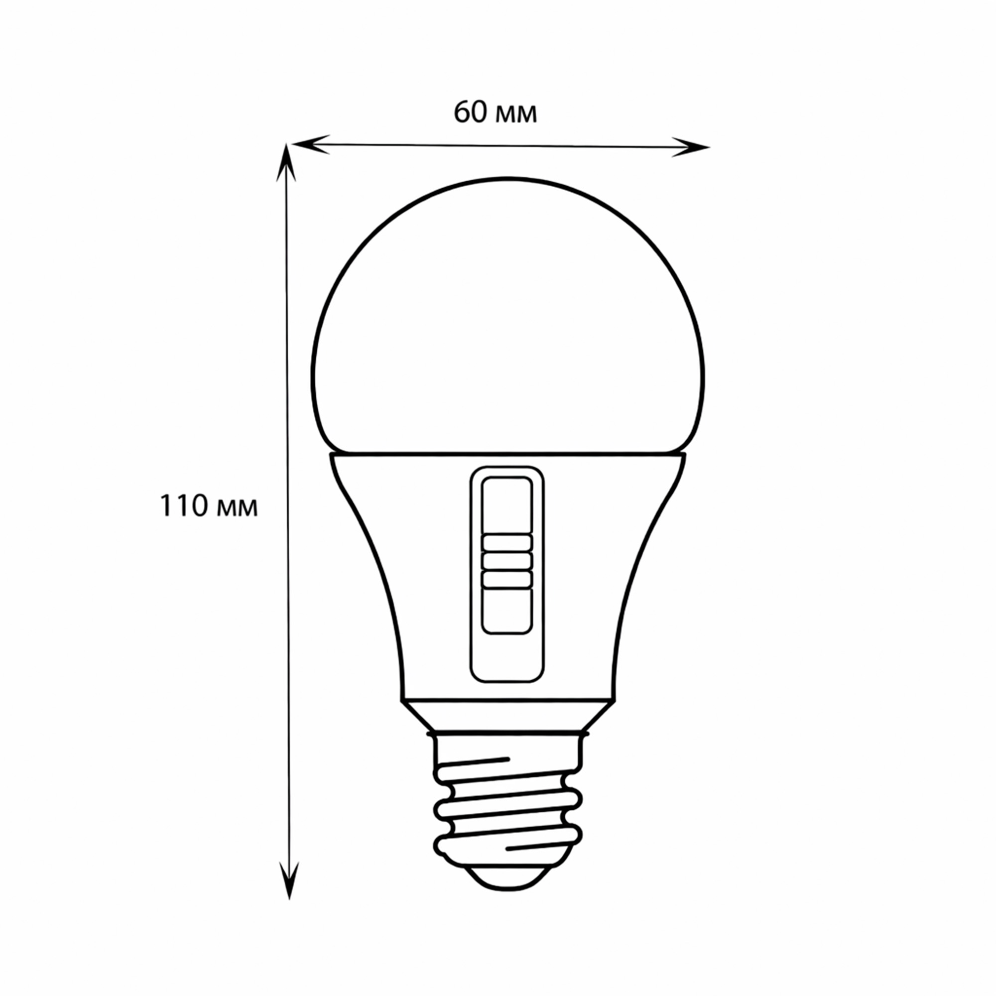 LED-A60-10W/SPM3/E27/CL PLP35WH MULTIPLANT