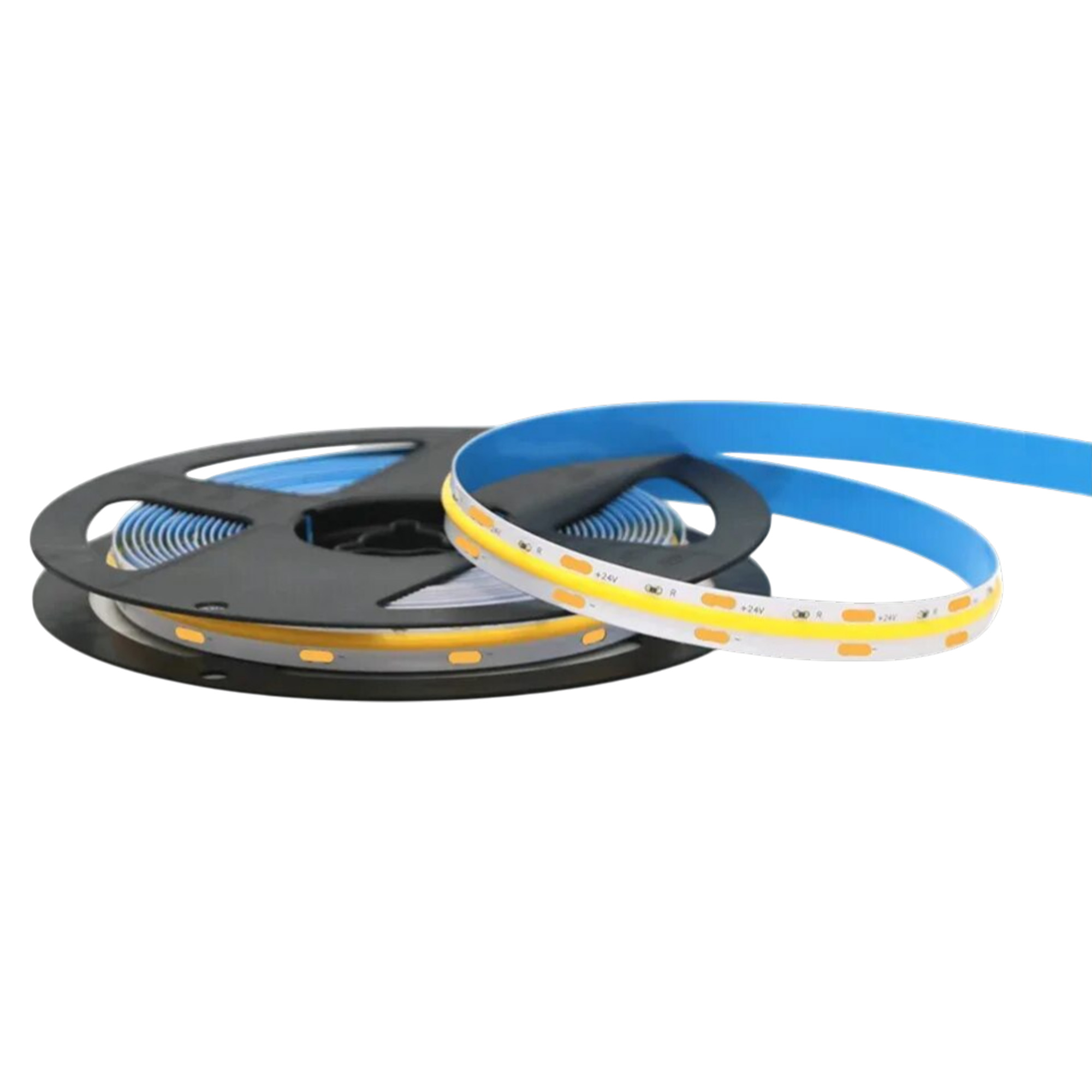 ULS-C21-COB-320LED-m-8mm-IP20-DC24V-10W-m-5M-4000K Гибкая светодиодная лента на самоклеящейся основе. Катушка 5м. в герметичной упаковке. Белый свет 4000K. ТМ Uniel