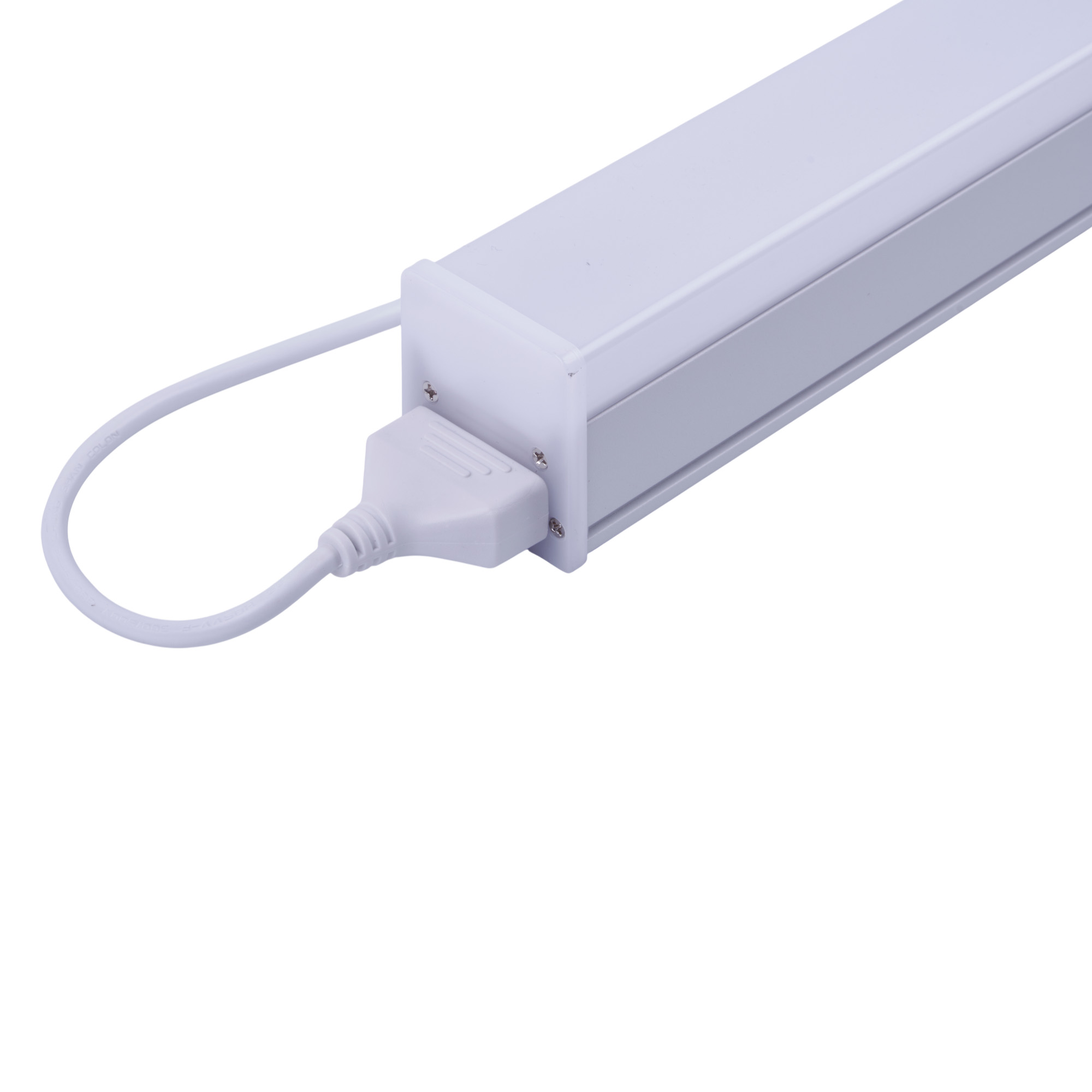 ULO-N10A-40W-4000K-L120 IP40 WHITE Светильник линейный светодиодный подвесной. Прямой. 120см. Белый свет 4000K. 2000Лм. Алюминий. Цвет белый. TM Uniel