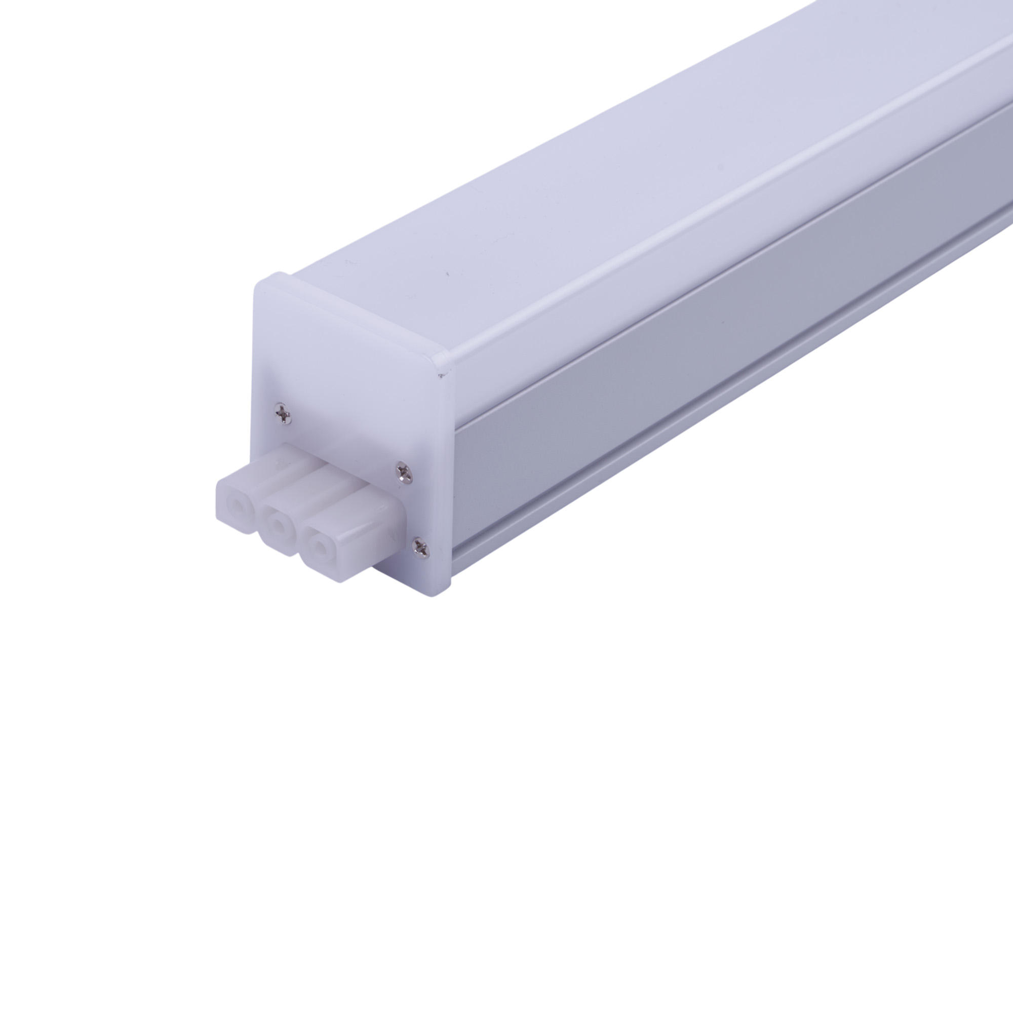 ULO-N10A-40W-4000K-L120 IP40 WHITE Светильник линейный светодиодный подвесной. Прямой. 120см. Белый свет 4000K. 2000Лм. Алюминий. Цвет белый. TM Uniel