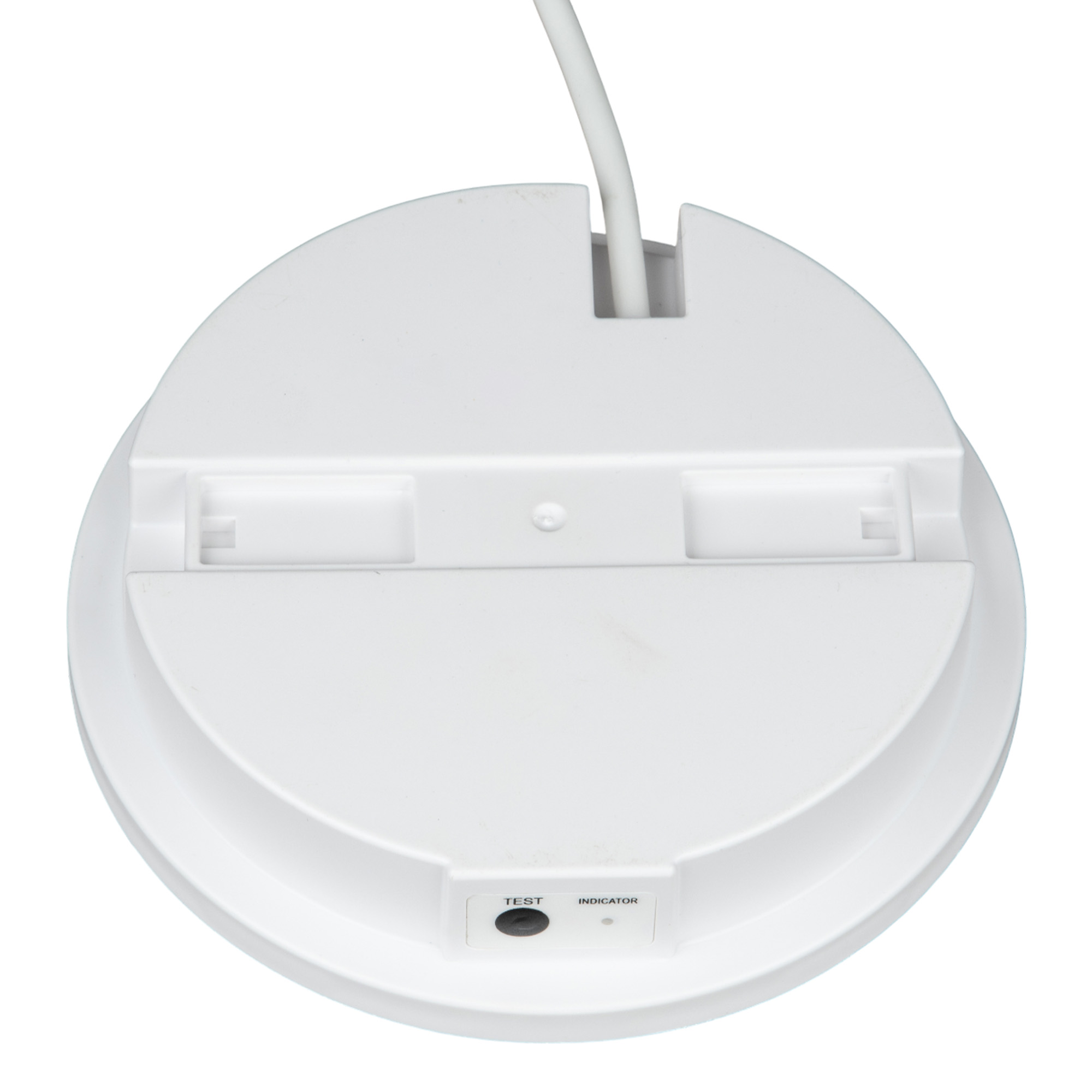 ULR-E60-12W-4000K WHITE Светильник светодиодный аварийного освещения. влагозащищенный. IP65. Белый свет 4000K. Диаметр 161мм. Встроенный аккумулятор. Корпус белый. ТМ Uniel