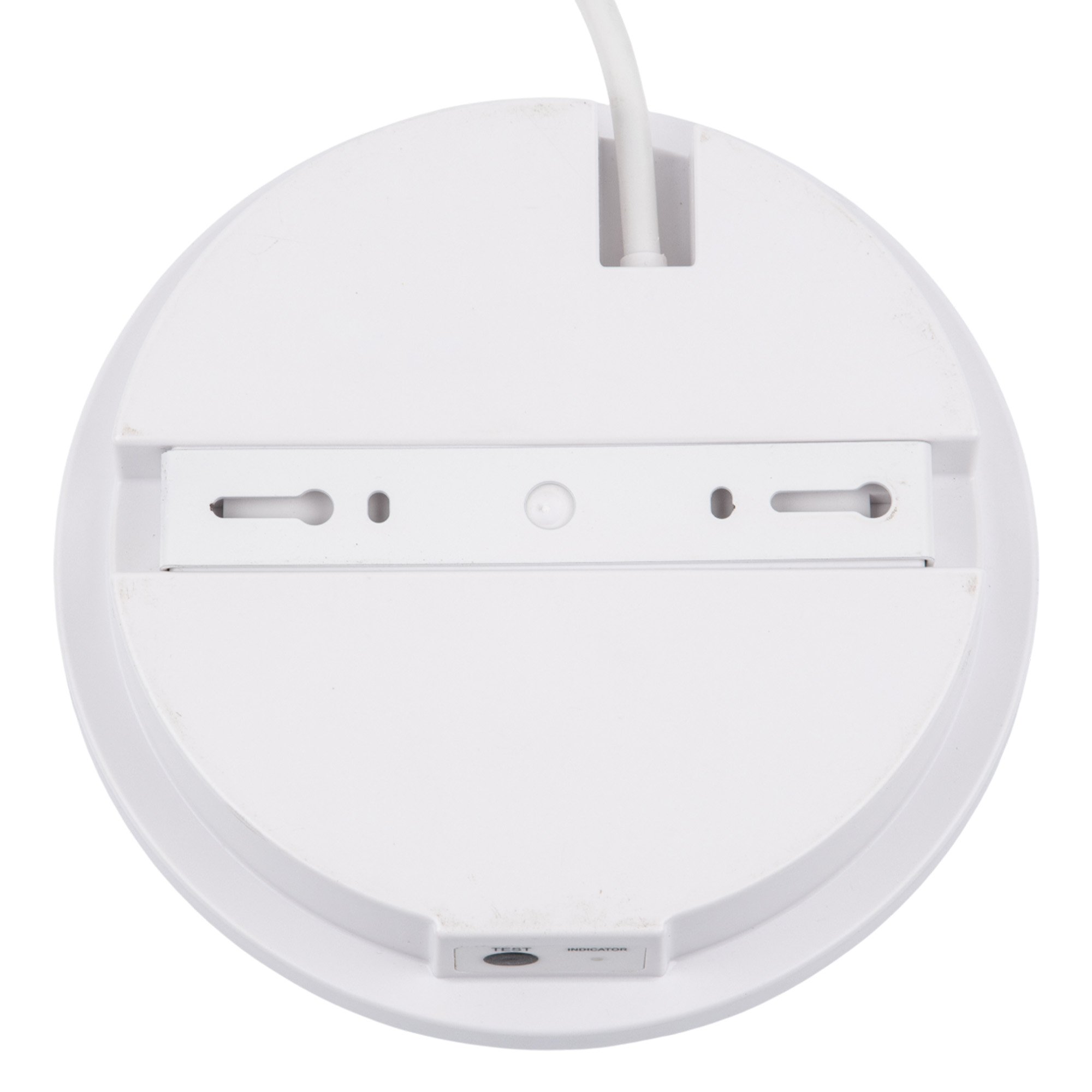 ULR-E60-12W-4000K WHITE Светильник светодиодный аварийного освещения. влагозащищенный. IP65. Белый свет 4000K. Диаметр 161мм. Встроенный аккумулятор. Корпус белый. ТМ Uniel