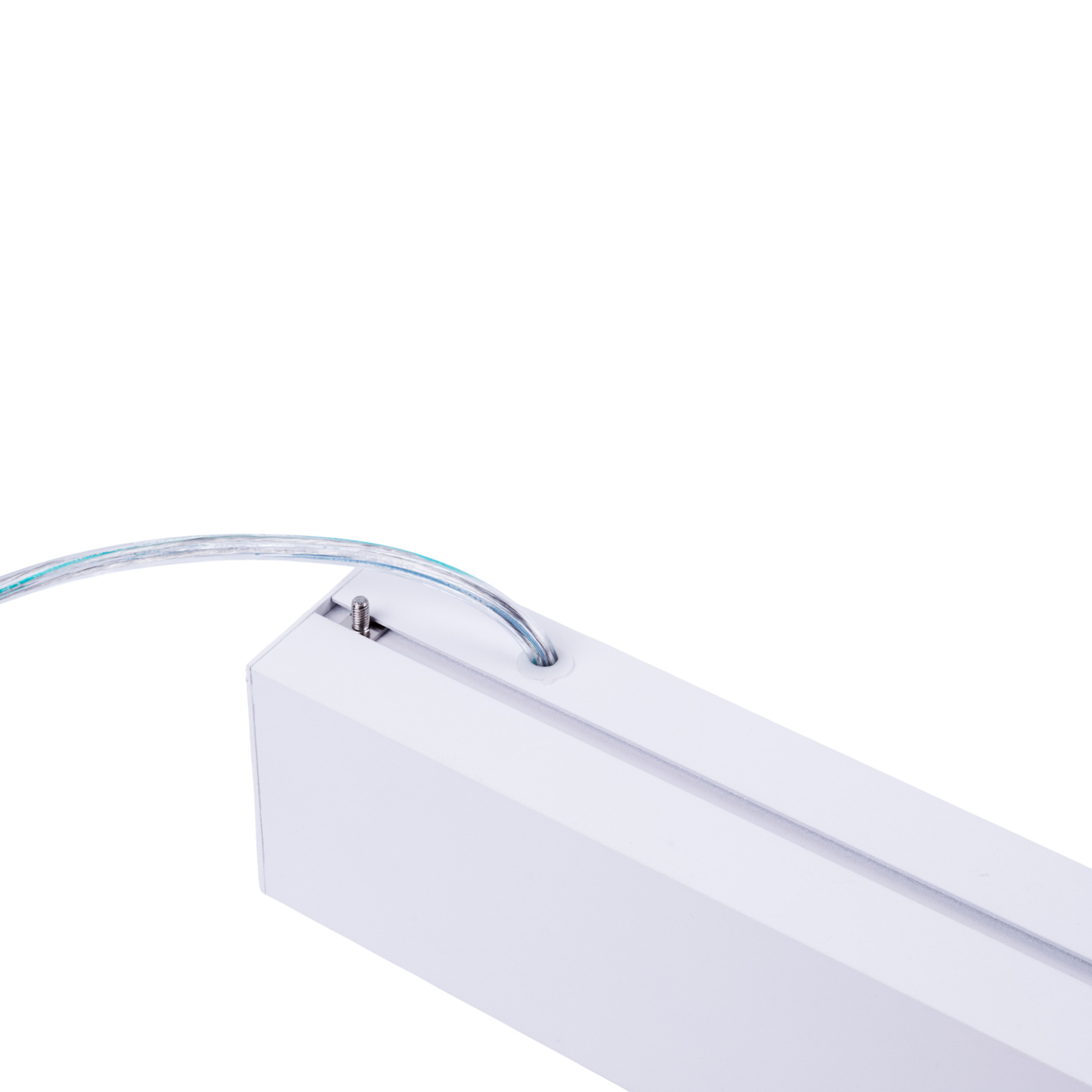 ULO-K19A 50W-4000K-Z50-200 IP40 WHITE Светильник линейный светодиодный подвесной. Зигзагообразный. профиль 50x70мм. Белый свет 4000K. 5000Лм. Алюминий. Цвет белый. TM Uniel