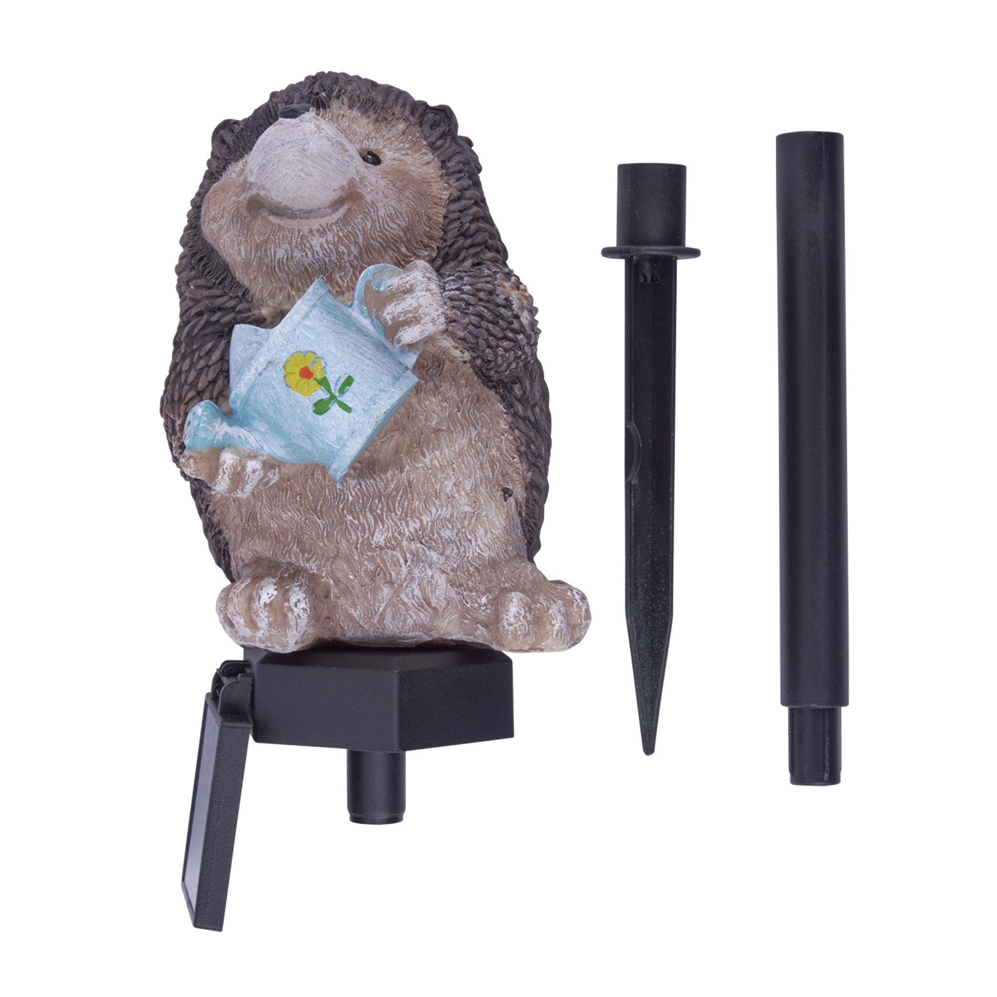 USL-S-836-PM410 HEDGEHOG Садовый светильник на солнечной батарее Ёжик. 1 светодиод. Теплый белый свет. 1xАAА Ni-Mh аккумулятор в-к. IP44. TM Uniel