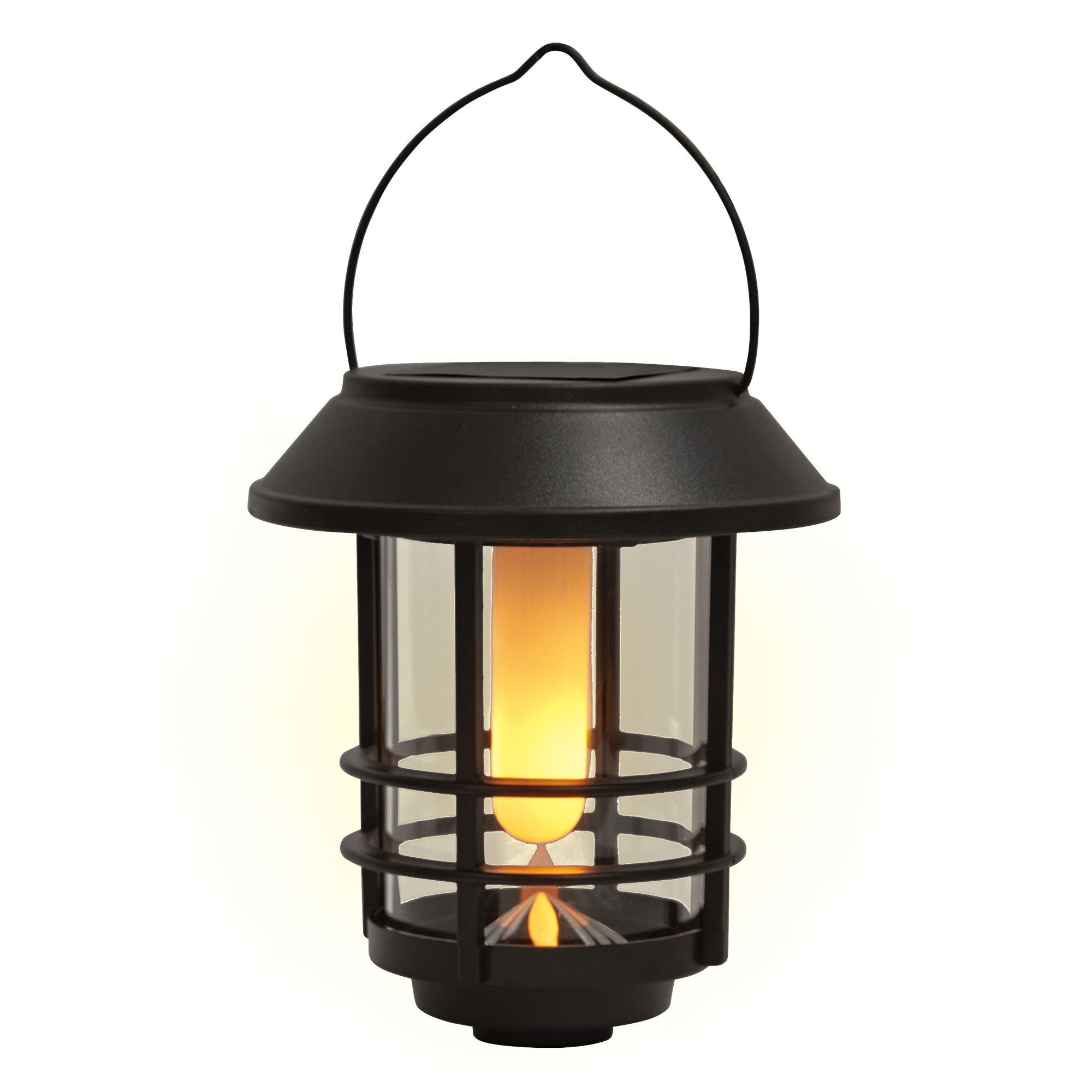 USL-S-281-PT170 FIERY LANTERN Садовый светильник на солнечной батарее Горящий фонарь. Подвесной. 12 светодиодов. Эффект горящего пламени. 1x18650 Li-Io аккумулятор в-к. IP44. TM Uniel
