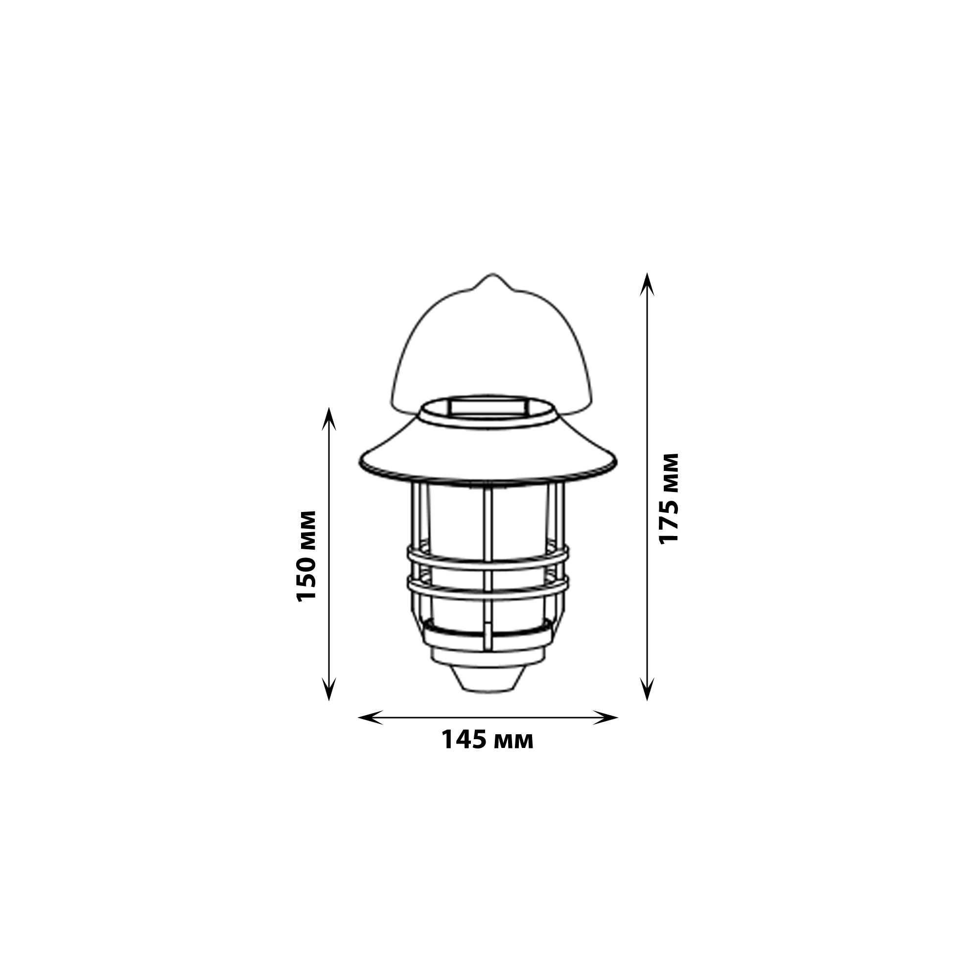 USL-S-281-PT170 FIERY LANTERN Садовый светильник на солнечной батарее Горящий фонарь. Подвесной. 12 светодиодов. Эффект горящего пламени. 1x18650 Li-Io аккумулятор в-к. IP44. TM Uniel