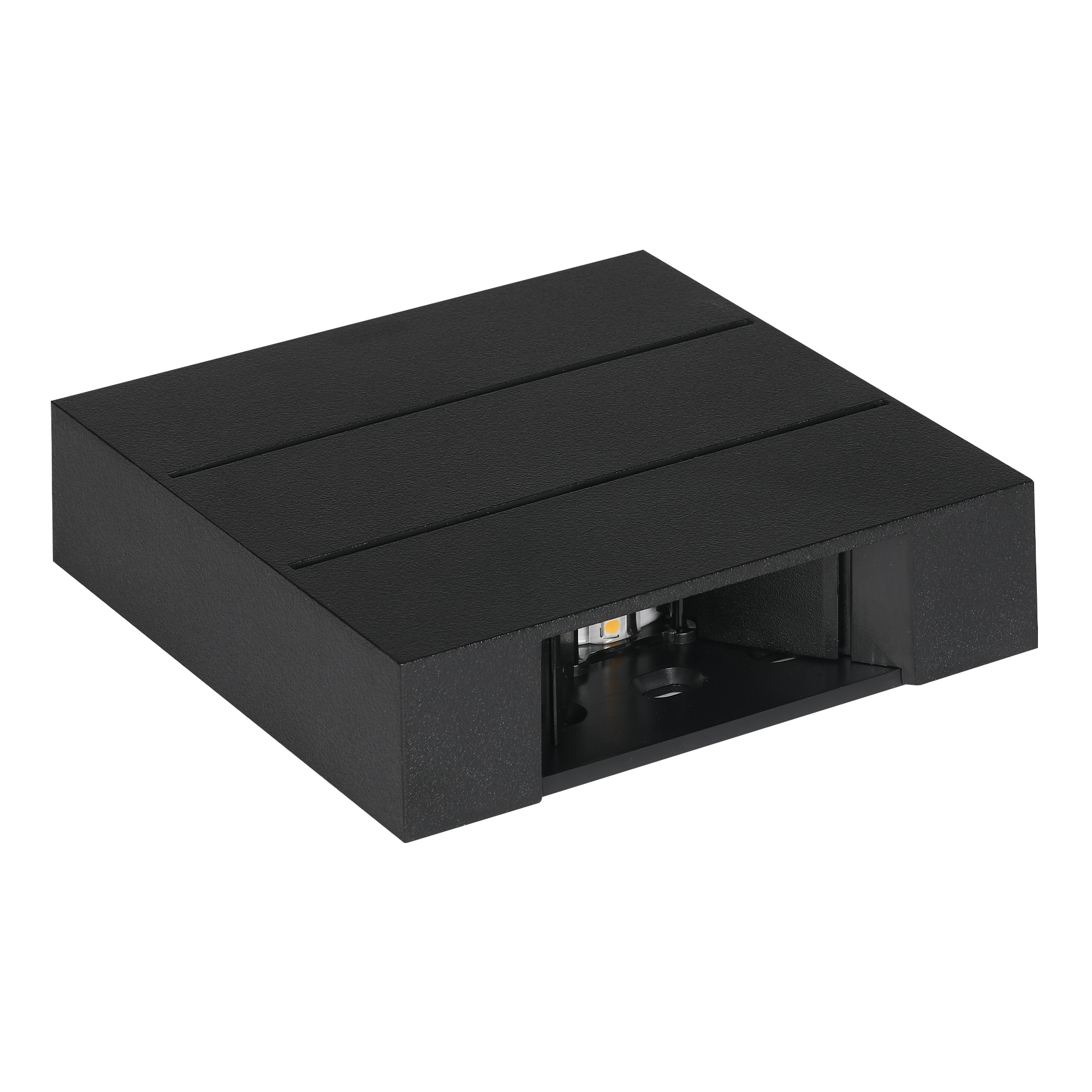 ULU-P31B-4W-4000K IP65 BLACK Светильник светодиодный уличный. Архитектурный накладной. Белый свет 4000K. Корпус черный. TM Uniel