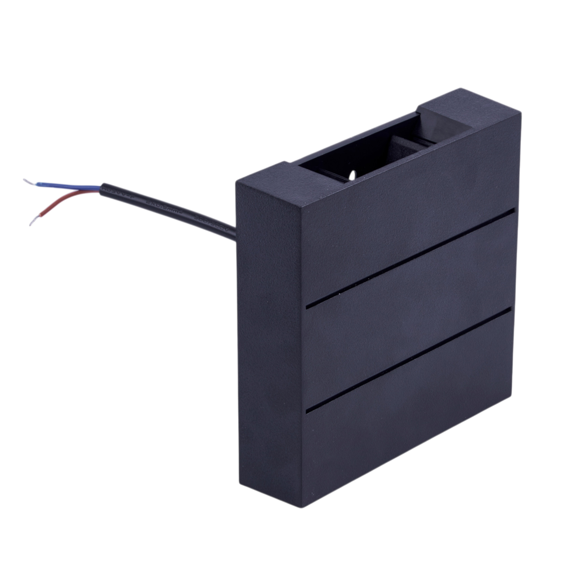 ULU-P31B-4W-4000K IP65 BLACK Светильник светодиодный уличный. Архитектурный накладной. Белый свет 4000K. Корпус черный. TM Uniel