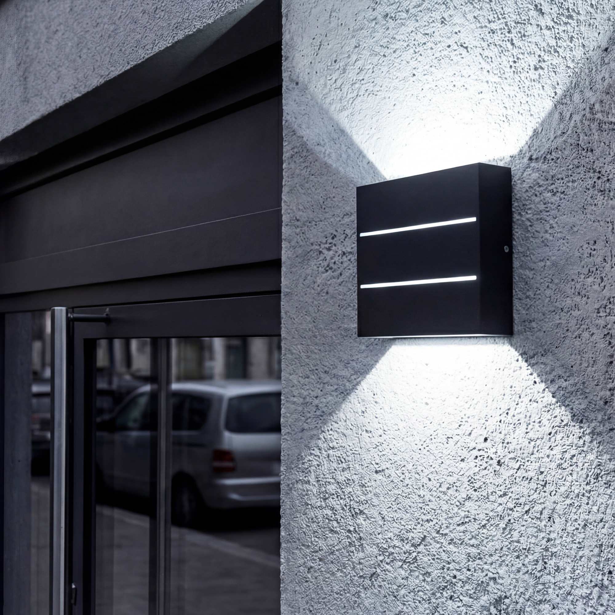 ULU-P31B-4W-4000K IP65 BLACK Светильник светодиодный уличный. Архитектурный накладной. Белый свет 4000K. Корпус черный. TM Uniel