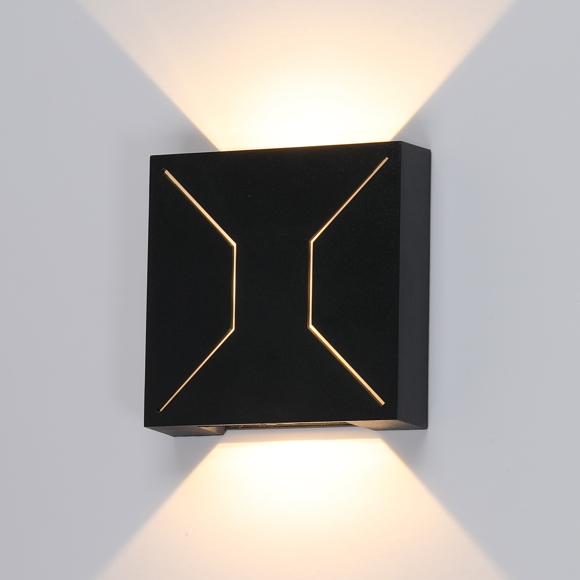 ULU-P32B-4W-4000K IP65 BLACK Светильник светодиодный уличный. Архитектурный накладной. Белый свет 4000K. Корпус черный. TM Uniel