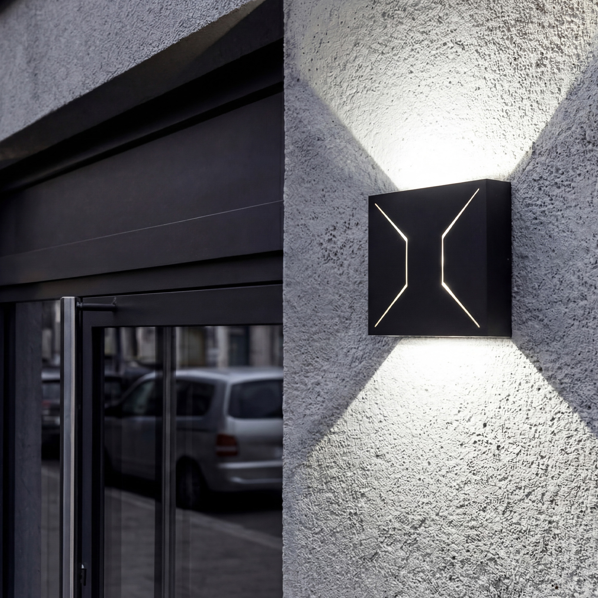 ULU-P32B-4W-4000K IP65 BLACK Светильник светодиодный уличный. Архитектурный накладной. Белый свет 4000K. Корпус черный. TM Uniel