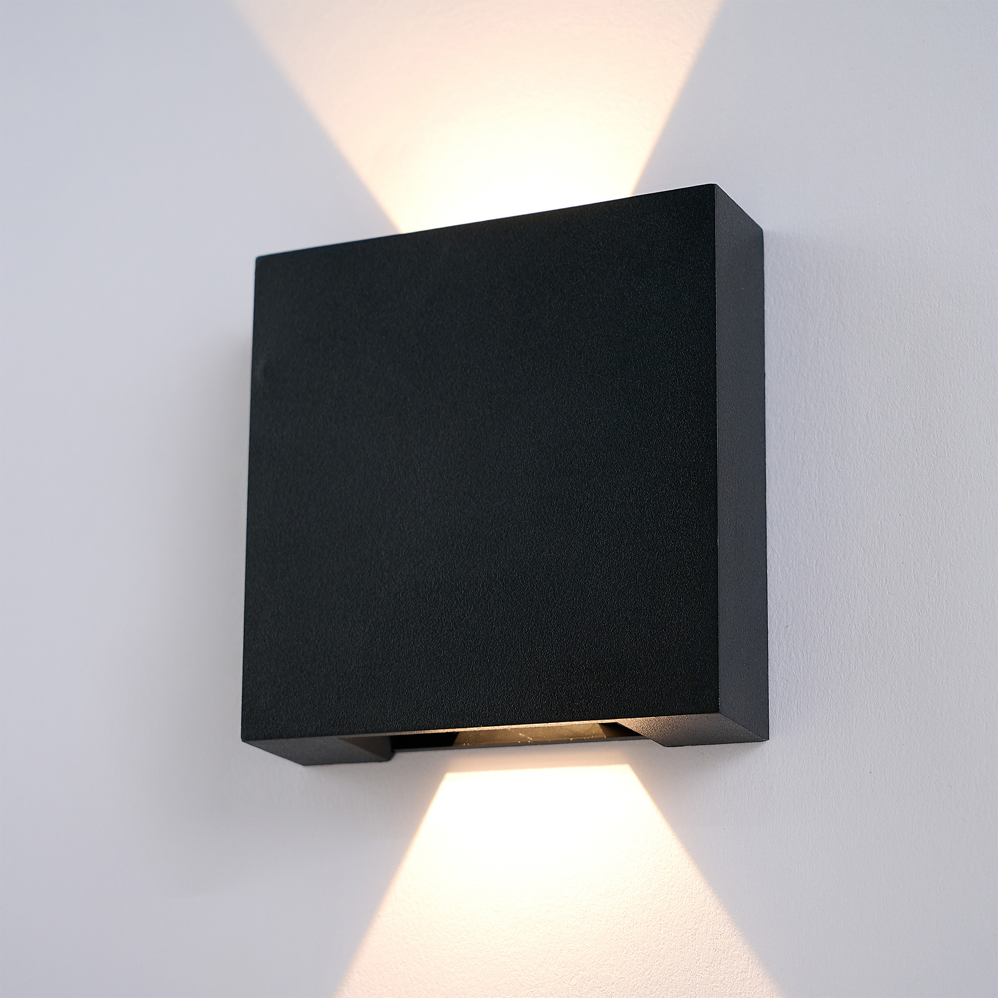 ULU-P33B-4W-4000K IP65 BLACK Светильник светодиодный уличный. Архитектурный накладной. Белый свет 4000K. Корпус черный. TM Uniel