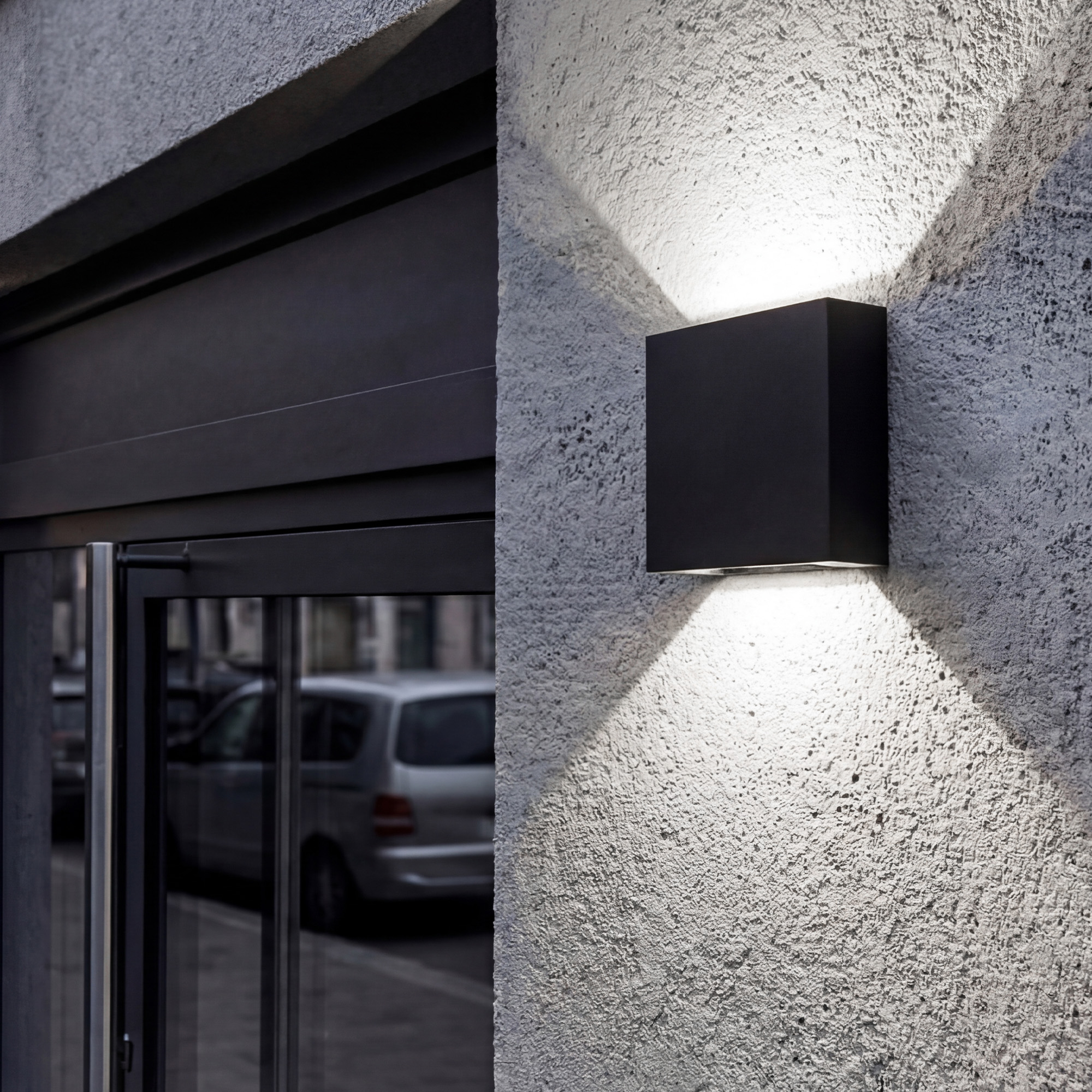 ULU-P33B-4W-4000K IP65 BLACK Светильник светодиодный уличный. Архитектурный накладной. Белый свет 4000K. Корпус черный. TM Uniel