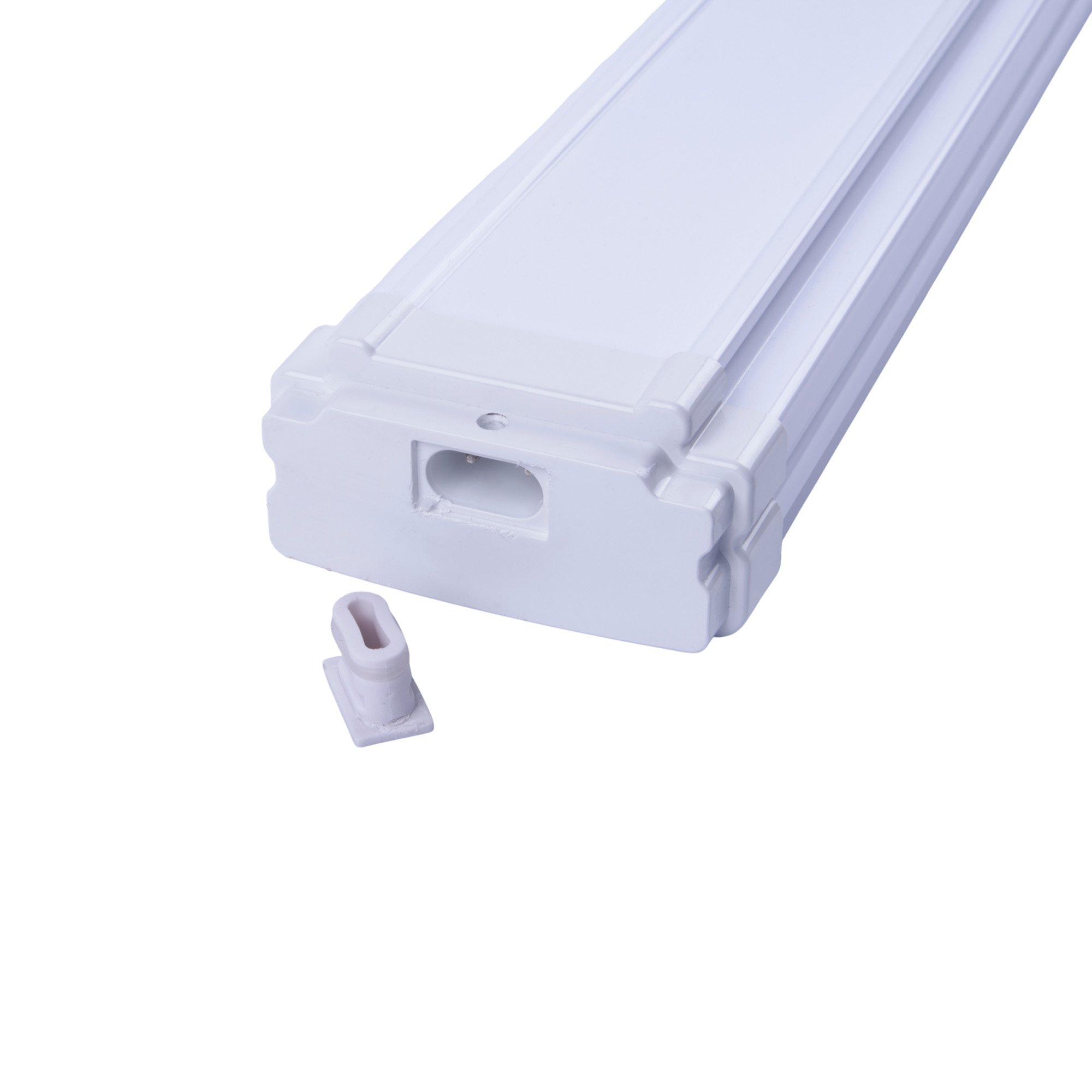 ULO-K21A 20W-4000K-L62-K IP65 WHITE Светильник линейный светодиодный подвесной. Белый свет 4000K. 2200Лм. 625х84х44мм. Корпус белый. TM Uniel