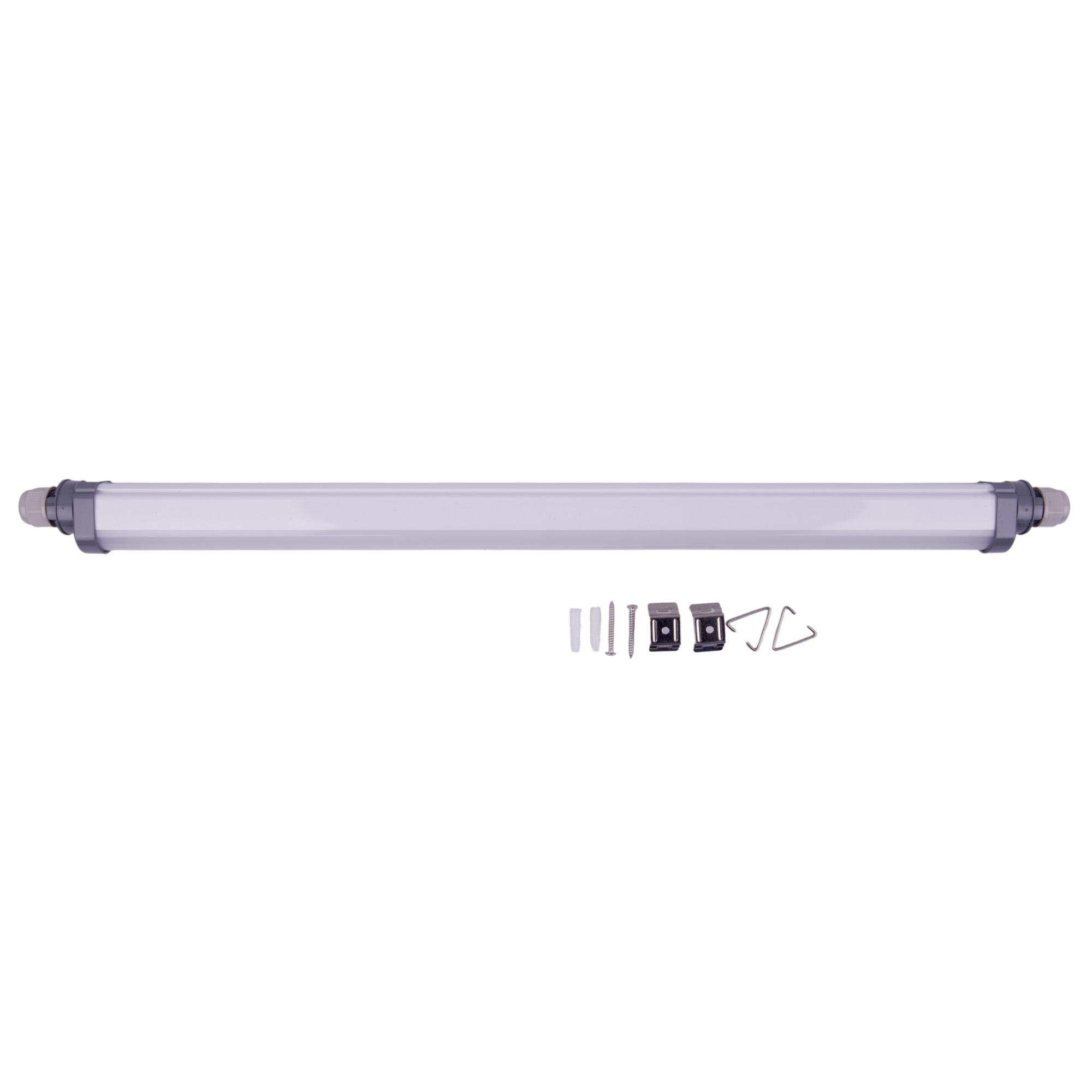 ULO-T20-18W-4000K-L60 IP65 GREY LINKABLE Светильник линейный светодиодный накладной-подвесной. соединяемый. Белый свет 4000K. 2160 Лм. Цвет серый. ТМ Uniel