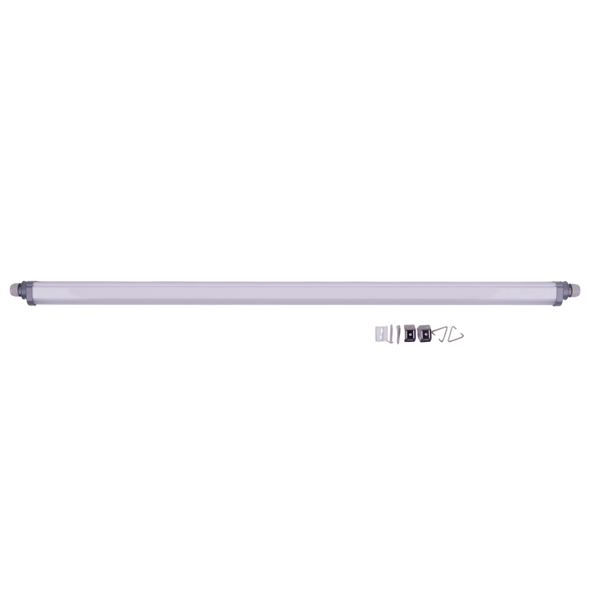 ULO-T20-36W-4000K-L120 IP65 GREY LINKABLE Светильник линейный светодиодный накладной-подвесной. соединяемый. Белый свет 4000K. 4320 Лм. Цвет серый. ТМ Uniel