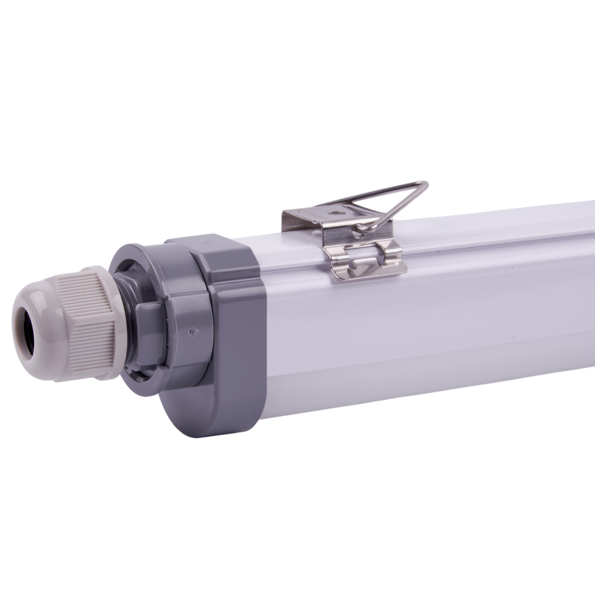 ULO-T20-36W-4000K-L120 IP65 GREY LINKABLE Светильник линейный светодиодный накладной-подвесной. соединяемый. Белый свет 4000K. 4320 Лм. Цвет серый. ТМ Uniel