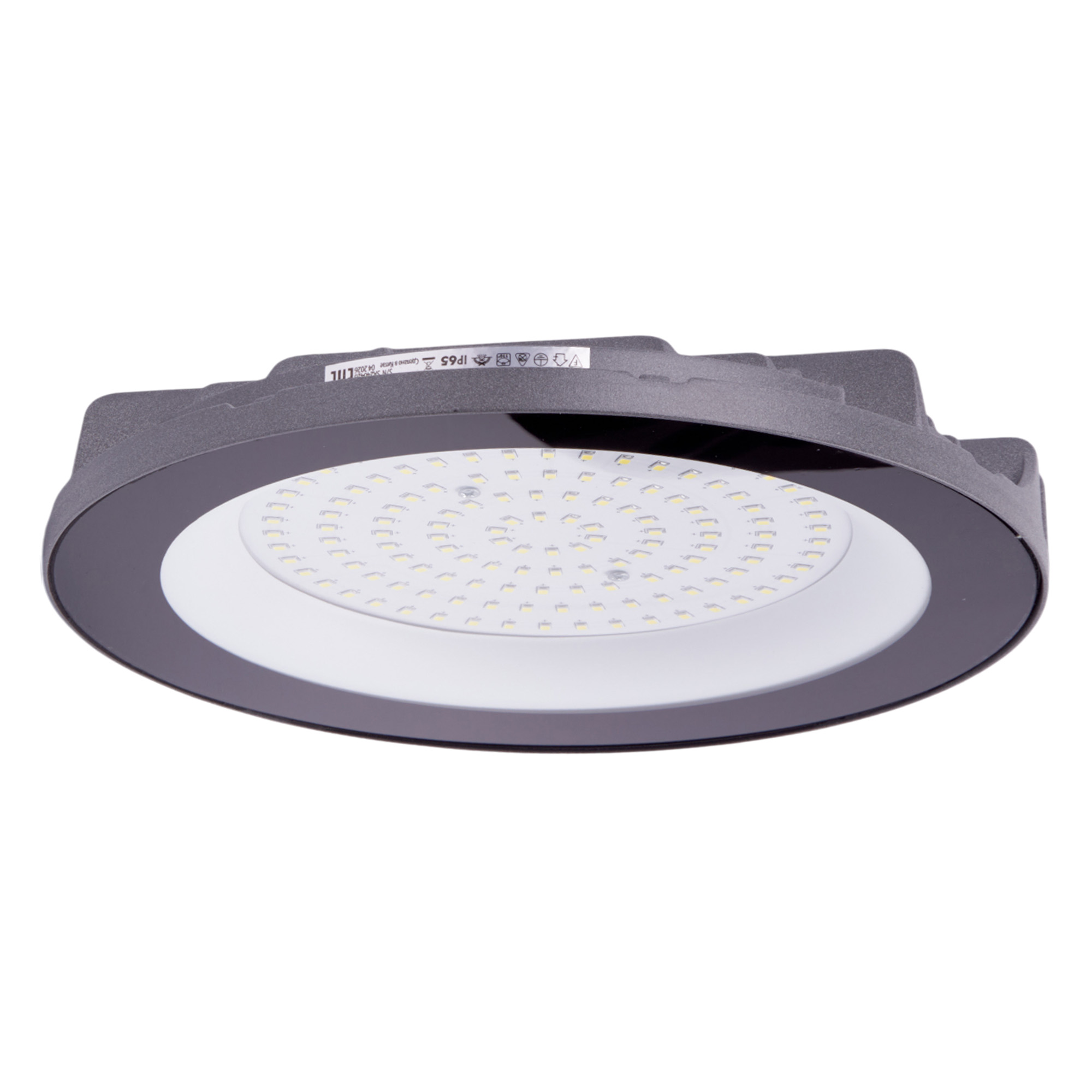 ULY-U38C-150W-4000K IP65 GREY Светильник светодиодный промышленный. Белый свет 4000K. Угол 110 градусов. TM Uniel