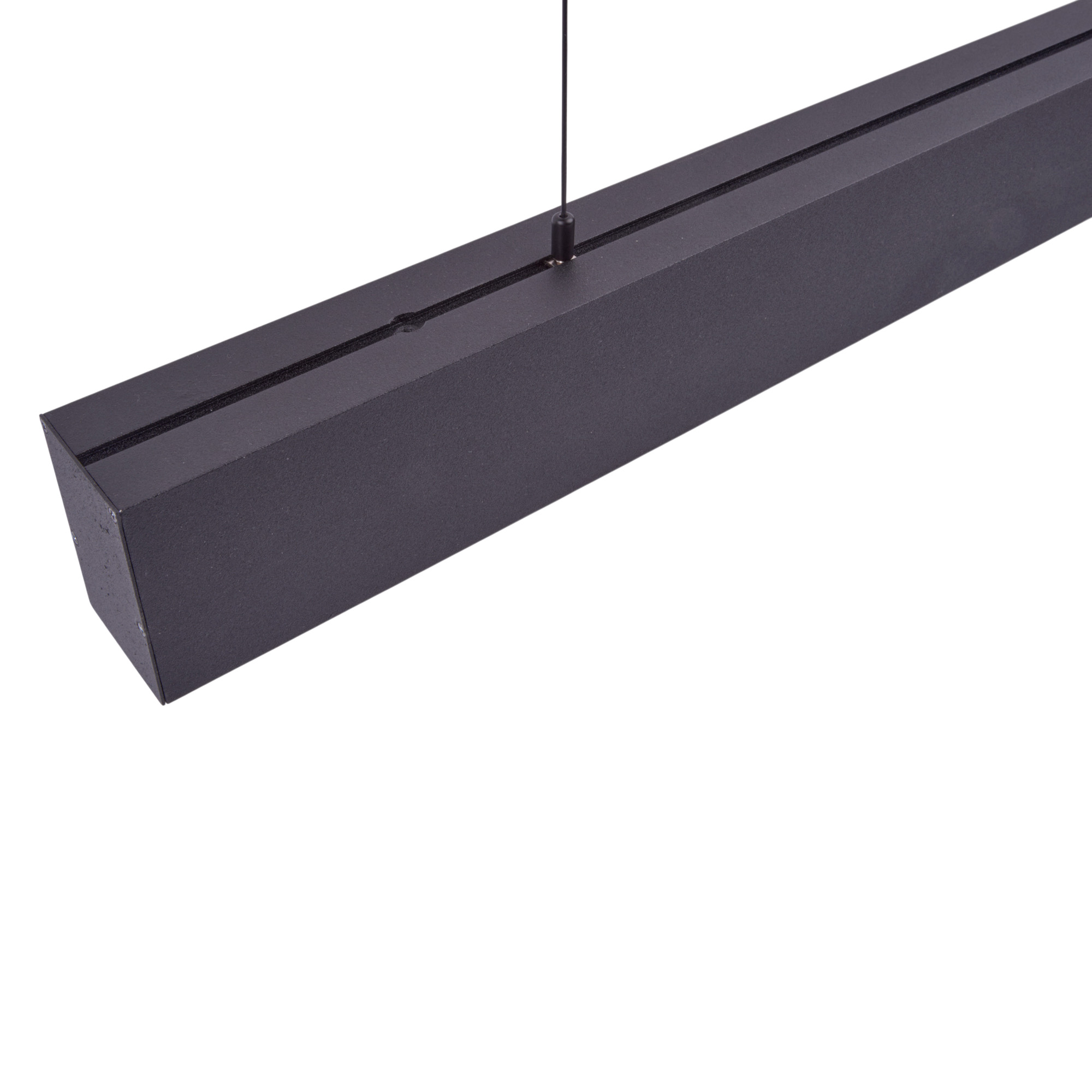 UFL-H02 BLACK 200 POLYBAG Комплект крепления для подвесного монтажа накладных светильников. Два тросика с креплениями длиной 2м. Цвет черный. ТМ Uniel