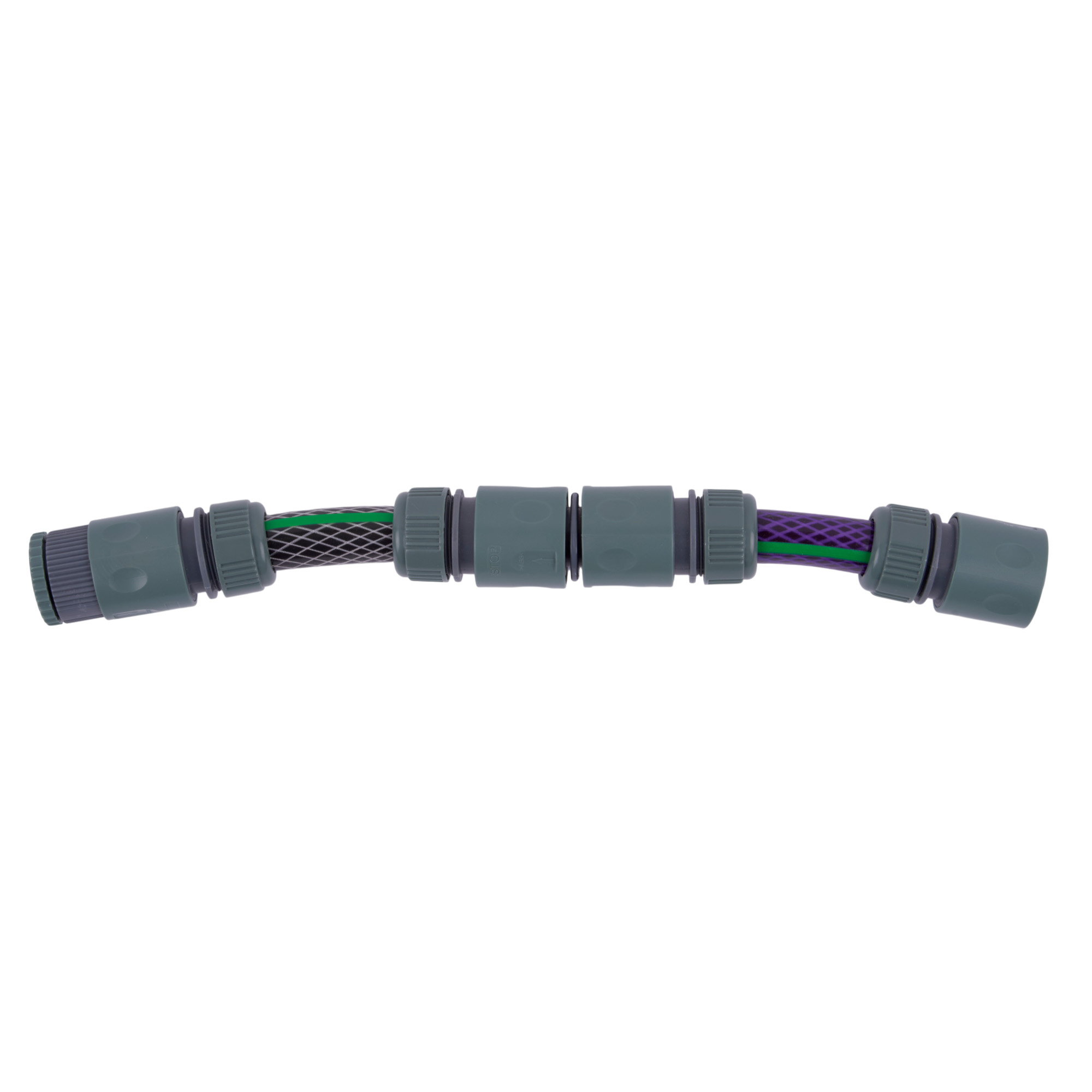UGW-K01 1-2 GREY-OLIVE Набор для подключения шланга. со штуцерами 1-2. Цвет серый-оливковый. TM ФитоЛето