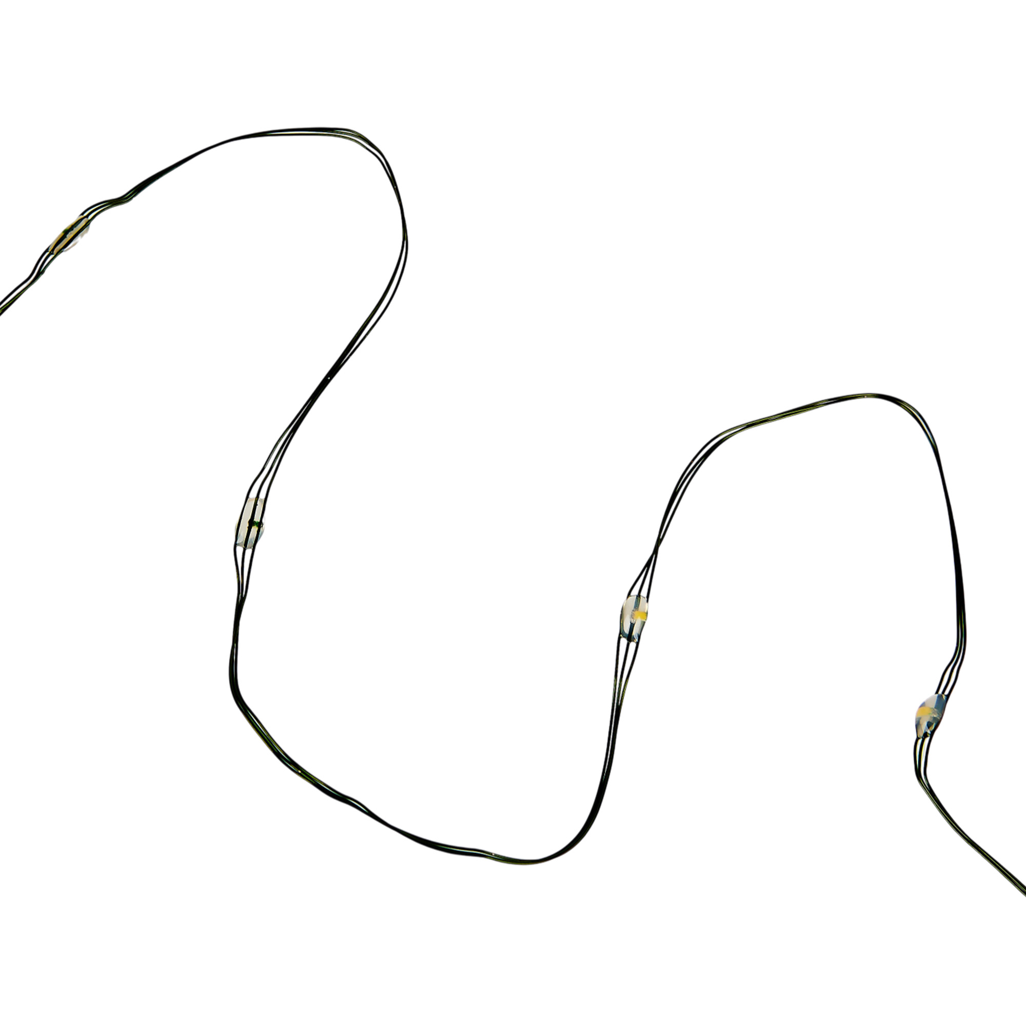 ULD-S5000-500-DGA WH IP20 DEW Гирлянда светодиодная Роса. 50м. 500 светодиодов. Белый свет. Провод зеленый. ТМ Uniel