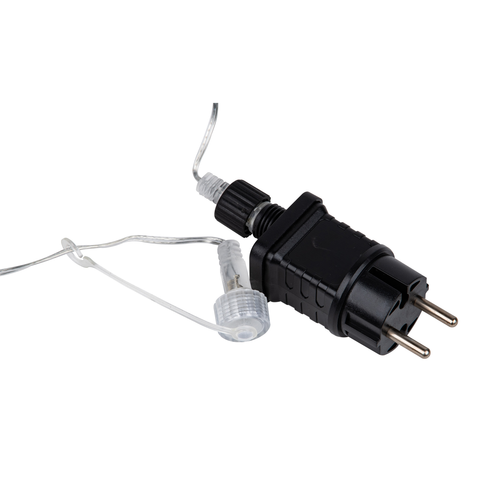 ULD-B12006-195-TTK PK-WH IP44 Бахрома светодиодная с эффектом мерцания. 12м. Соединяемая. 195 светодиодов. Розовый и белый свет. Провод прозрачный. ТМ Uniel