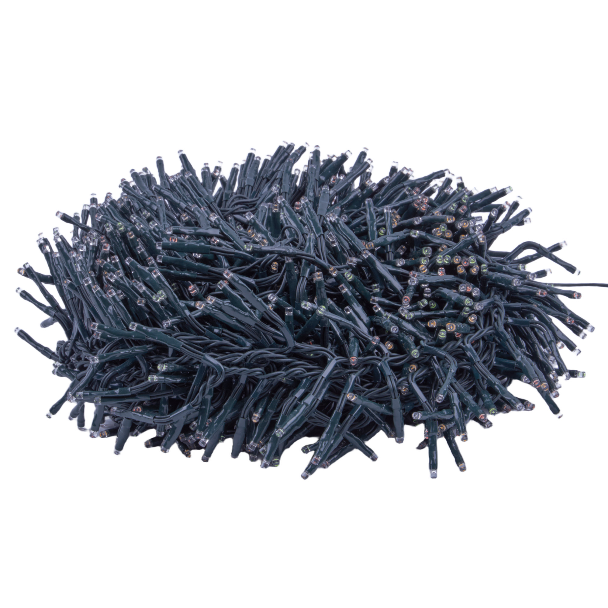 ULD-S2000-1000-DGA-RC AM IP44 FIREWORK Гирлянда светодиодная Фейерверк. 20м. 1000 светодиодов. Янтарный свет. Пульт ДУ в-к. Провод зеленый. ТМ Uniel