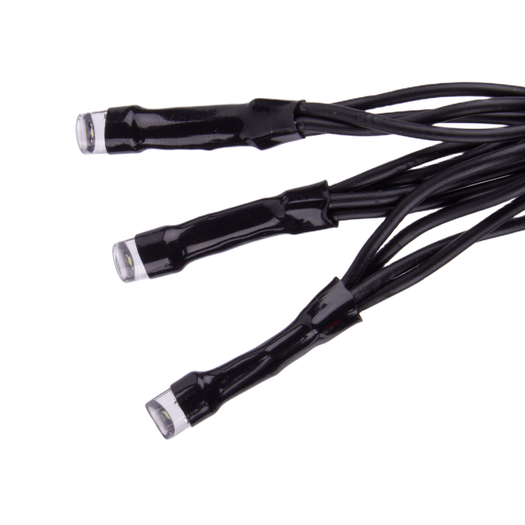 ULD-S1500-150-TBK MT2 IP44 Гирлянда светодиодная с эффектом мерцания. 15м. Соединяемая. 150 светодиодов. Красный. желтый. зеленый. синий и белый свет. Провод черный. ТМ Uniel
