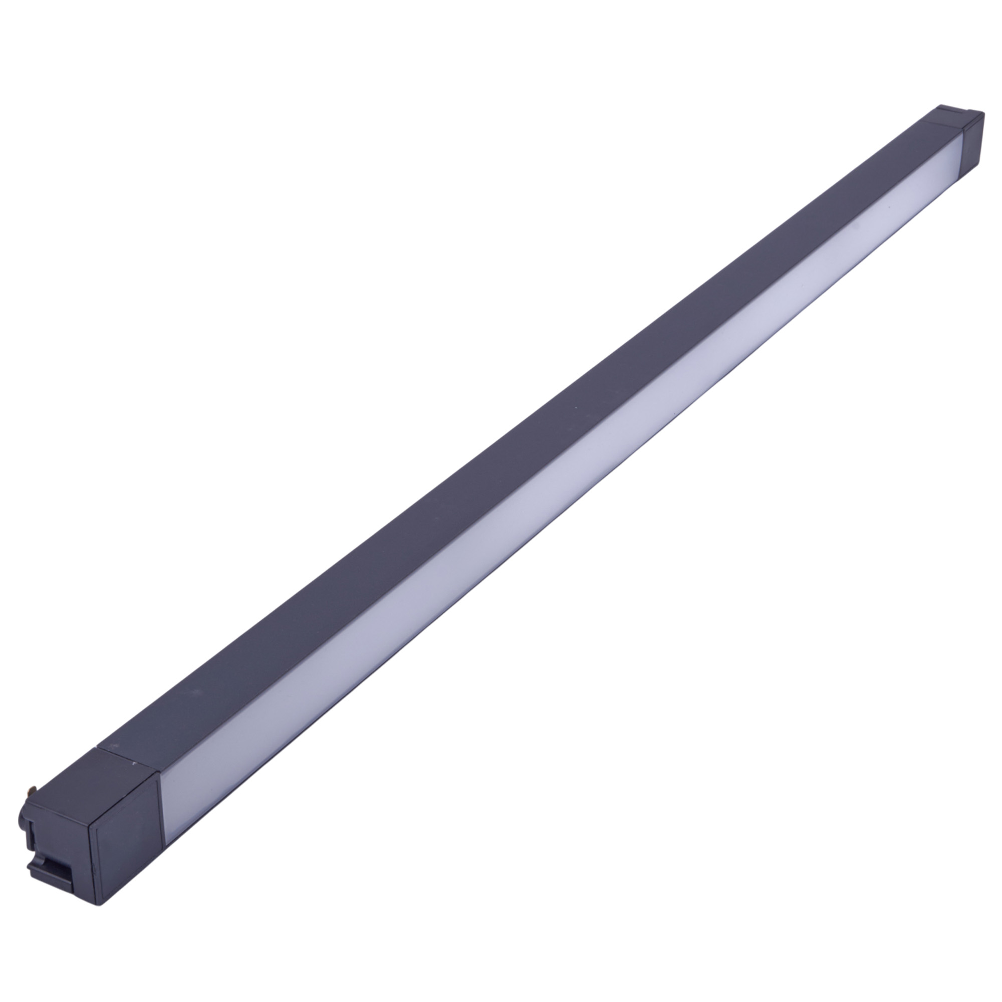 ULB-Q281 60W-4000K BLACK Светильник-прожектор светодиодный трековый. Линейный. 4500 Лм. Белый свет 4000K. Корпус черный. ТМ Volpe