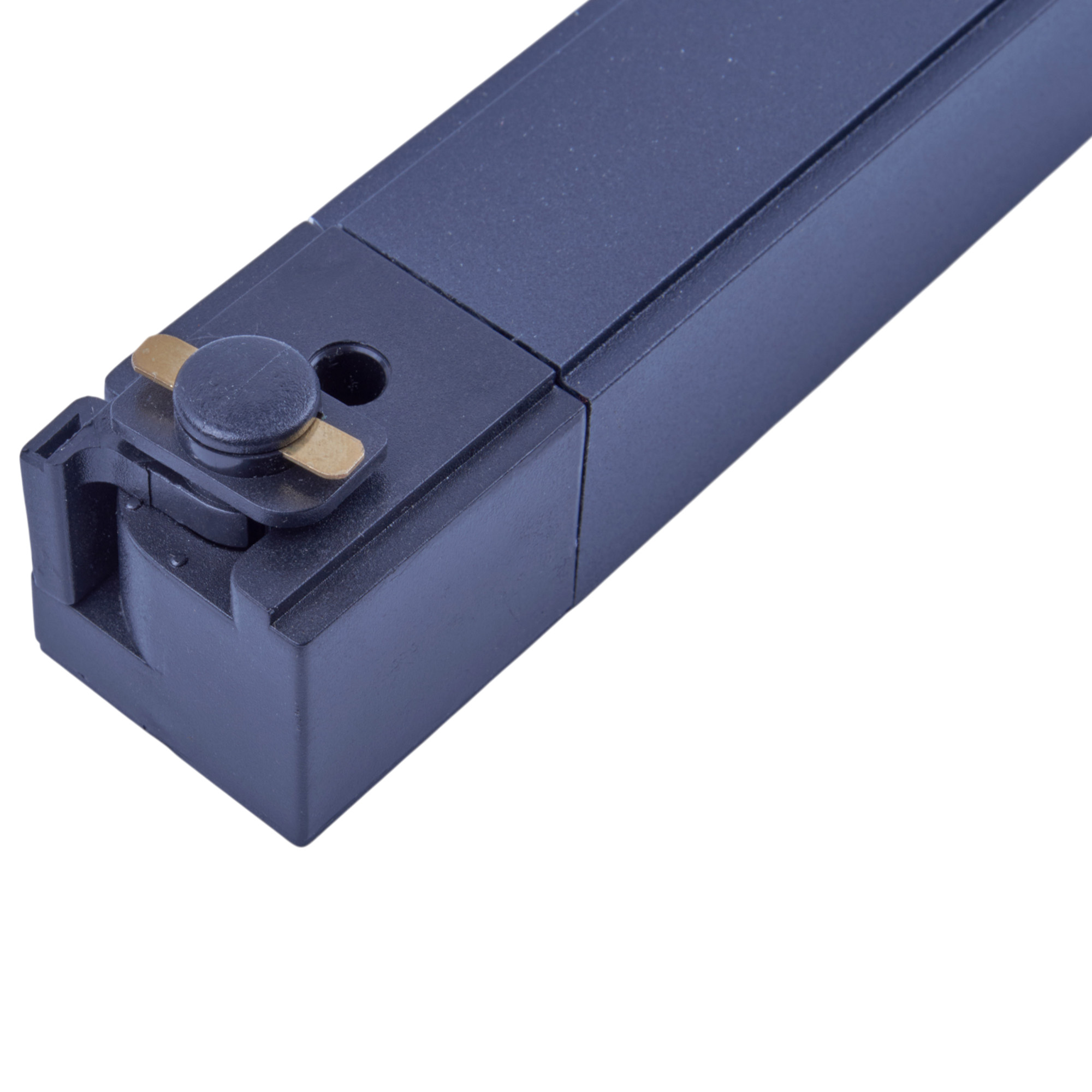 ULB-Q281 60W-4000K BLACK Светильник-прожектор светодиодный трековый. Линейный. 4500 Лм. Белый свет 4000K. Корпус черный. ТМ Volpe